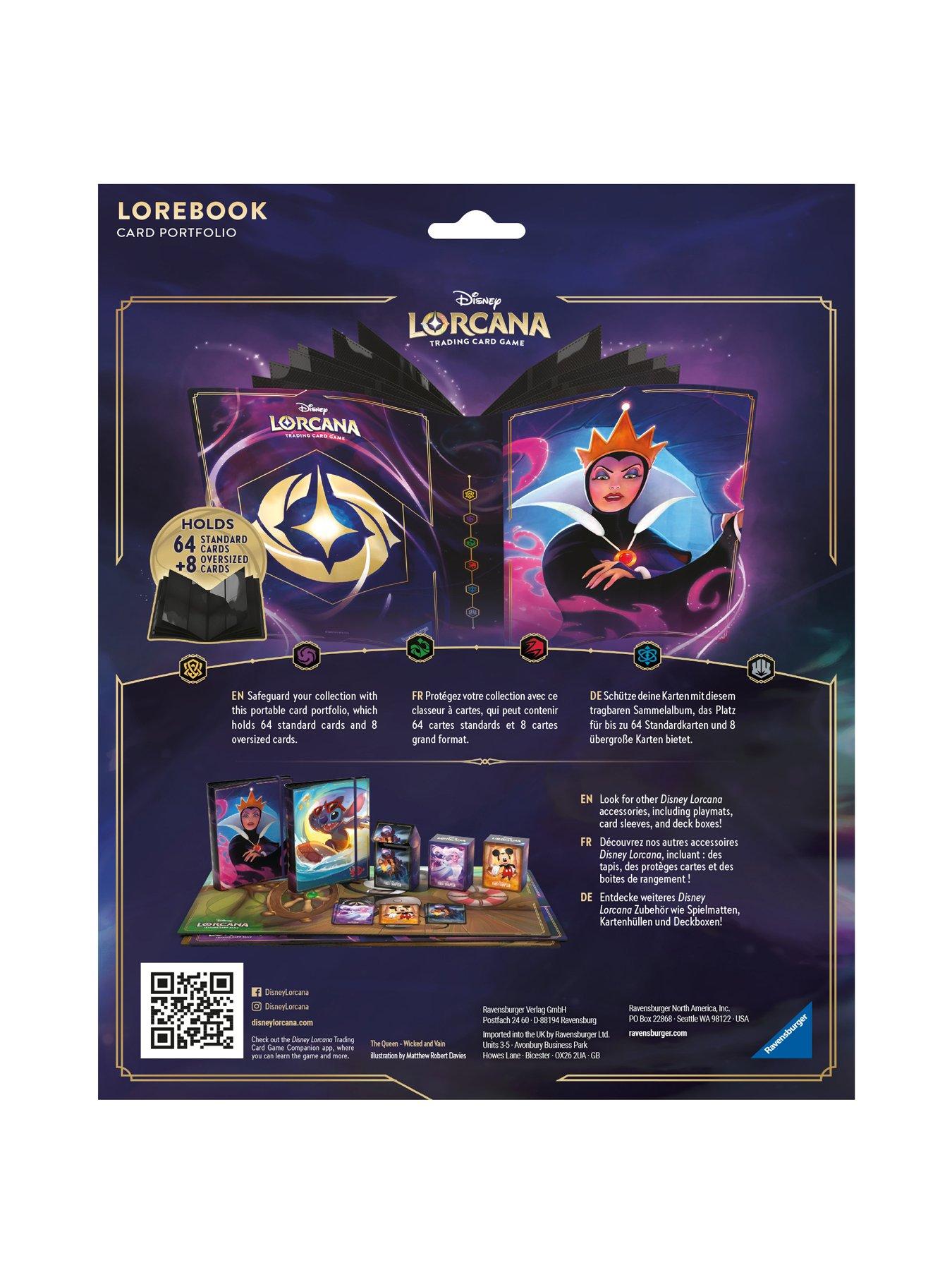 Image 3 of 5 of Ravensburger Disney Lorcana The Evil Queen Card Portfolio - Set 1-4