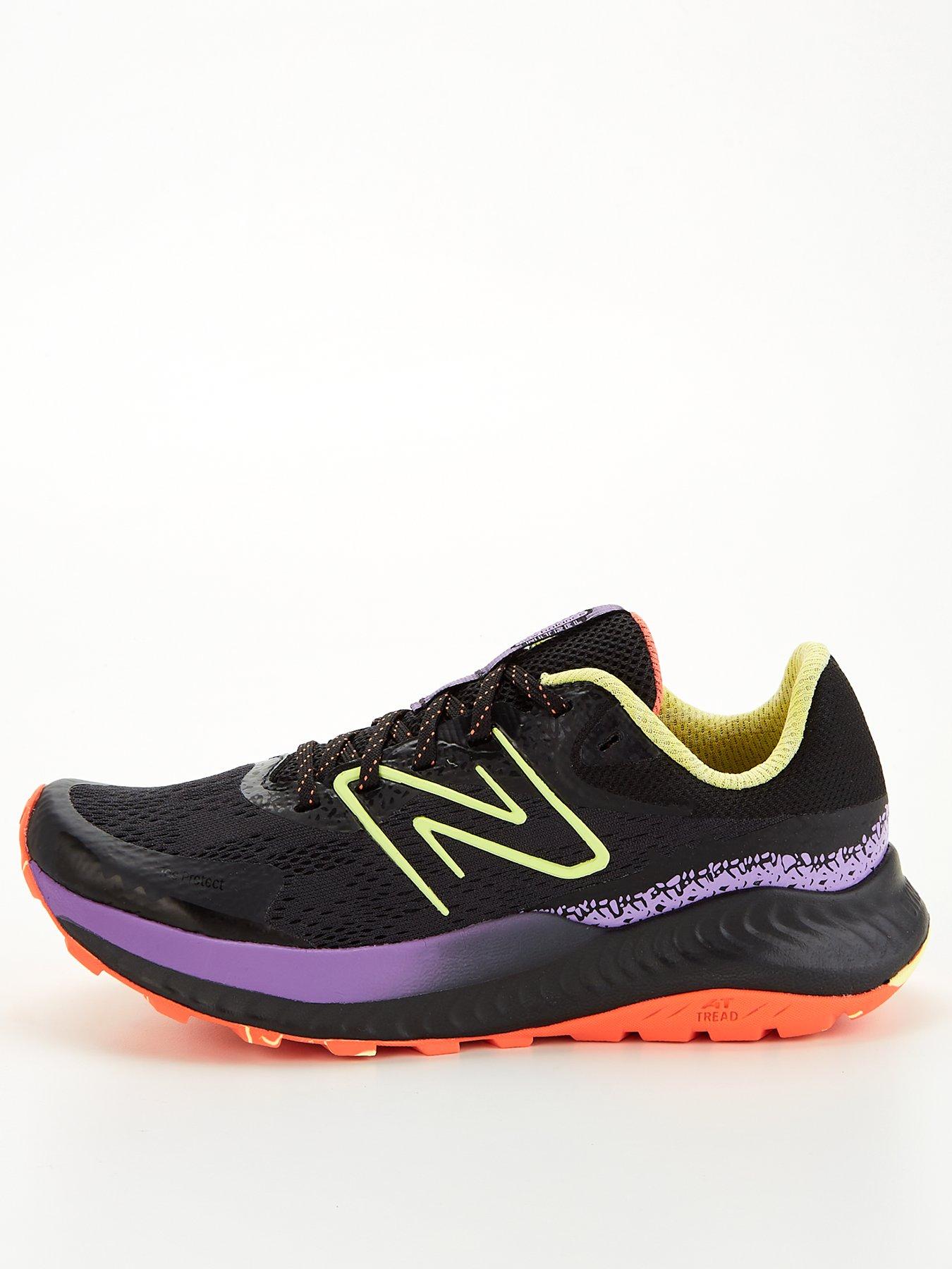 New Balance Womens Trail Running Dynasoft Nitrel V5 - Black/purple ...