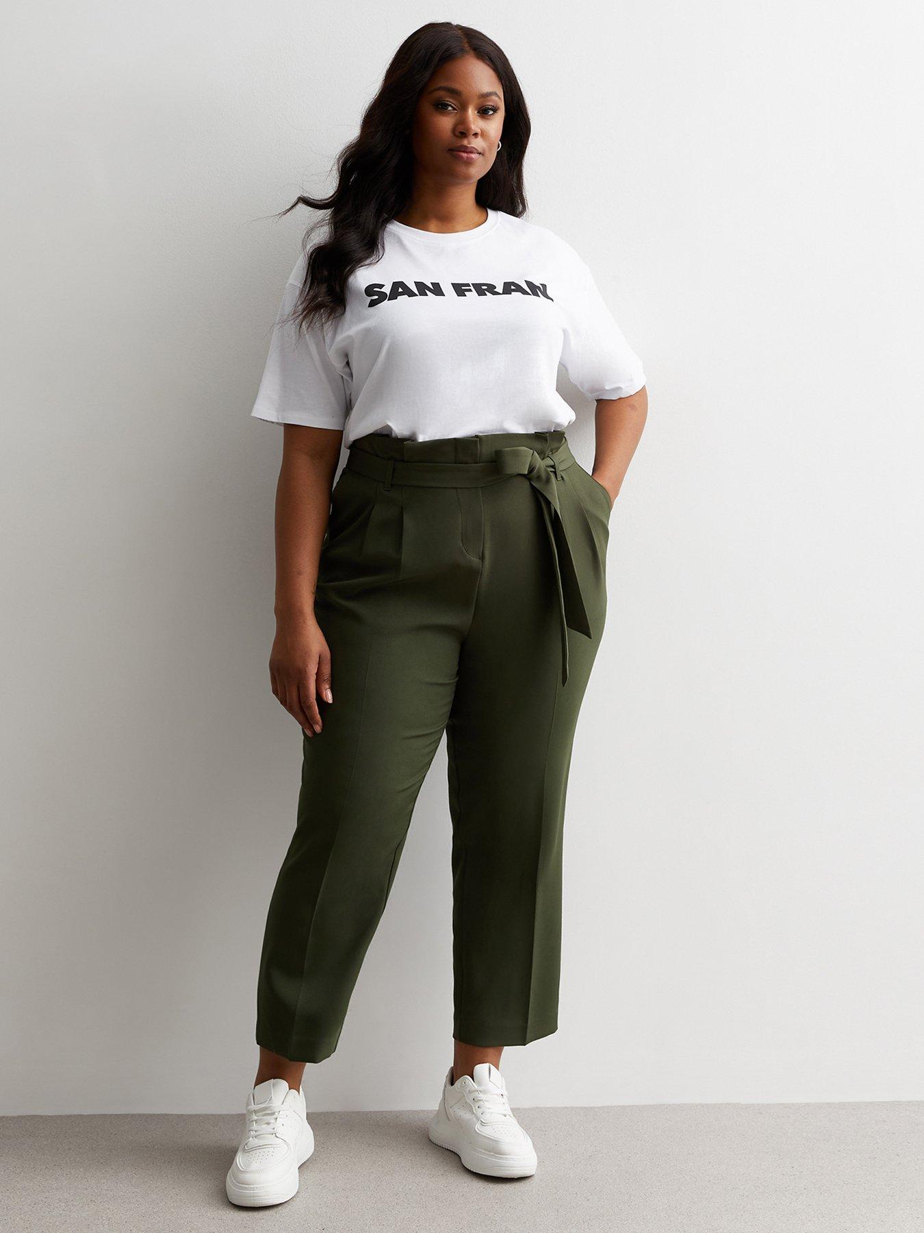 New look 2025 khaki trousers