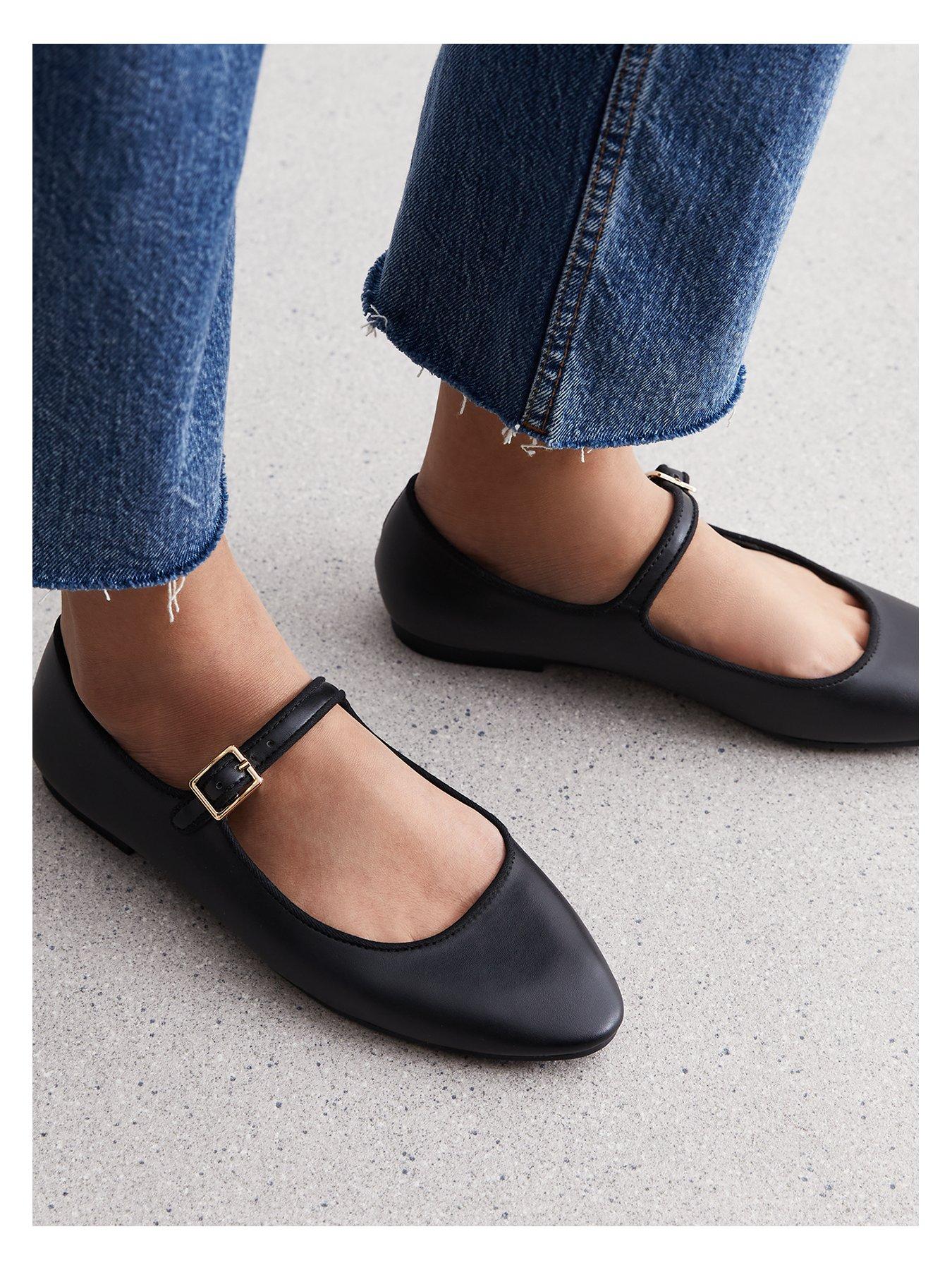 Strappy on sale ballerina flats