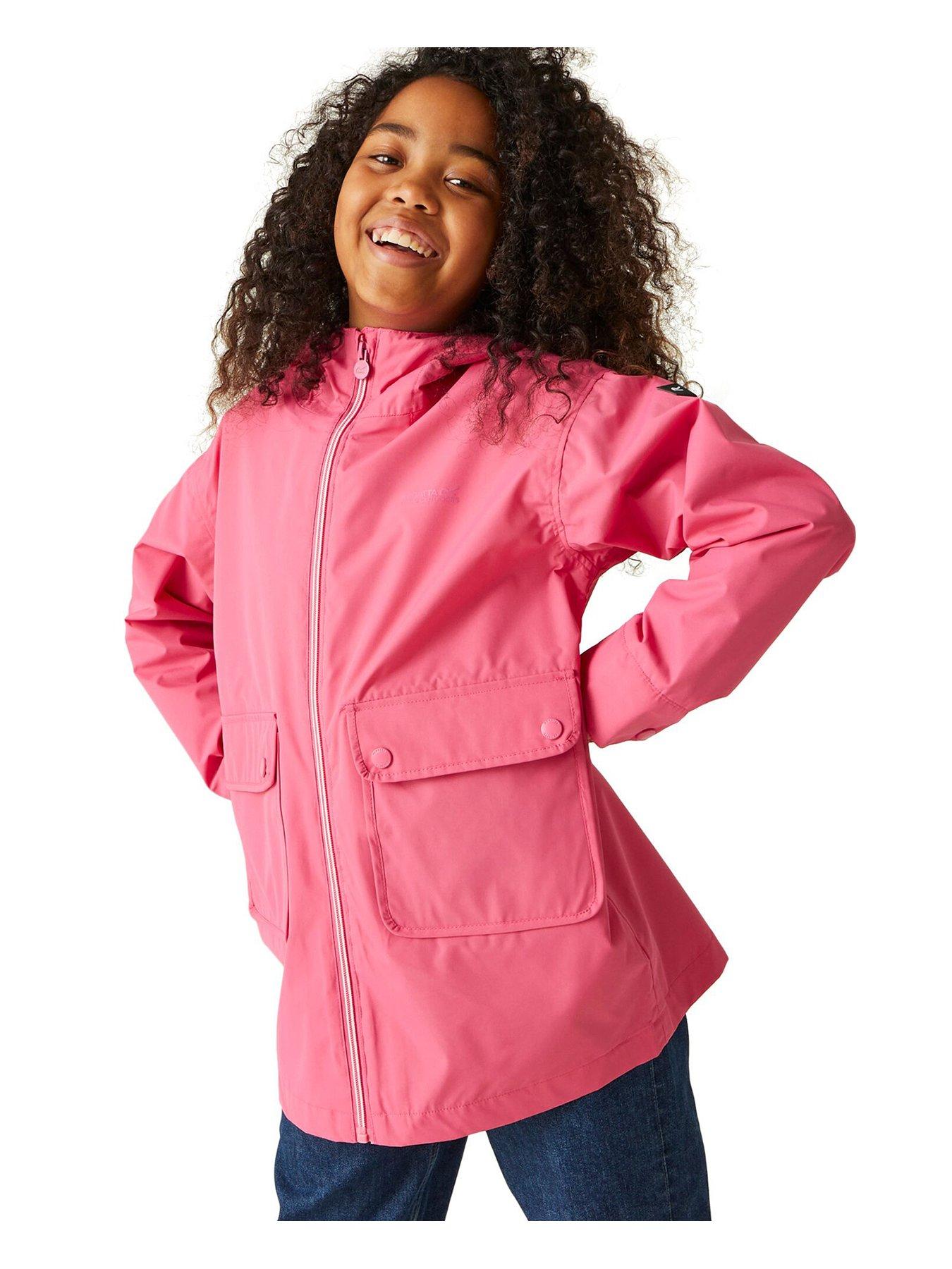 Girls Beylina Waterproof Shell Pink