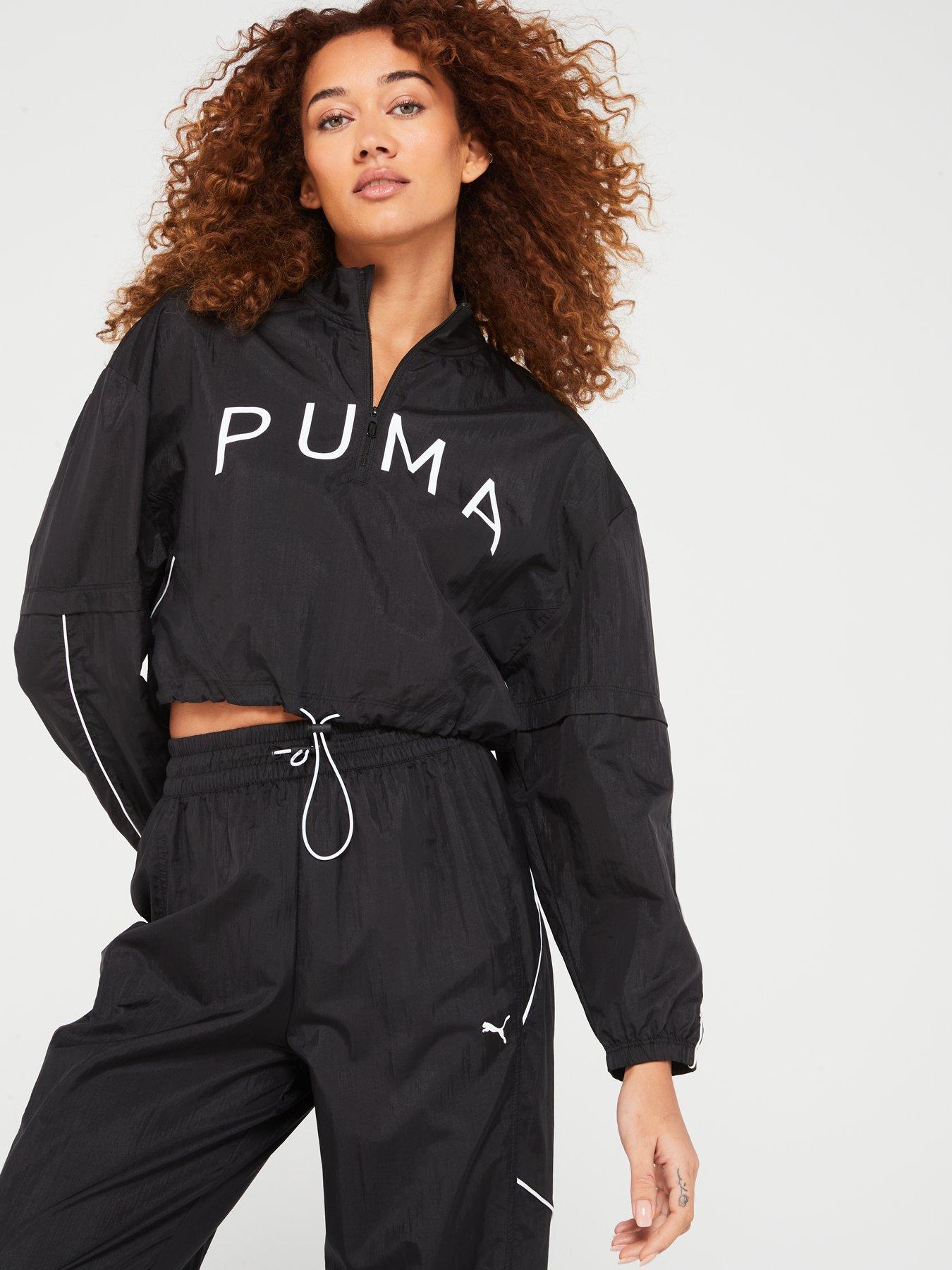 undefined Womens Fit Move Woven Jacket - Black