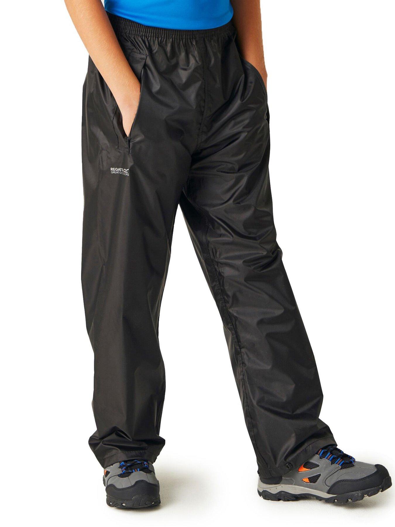 regatta-kids-unisex-kids-stormbreak-over-trousers-black
