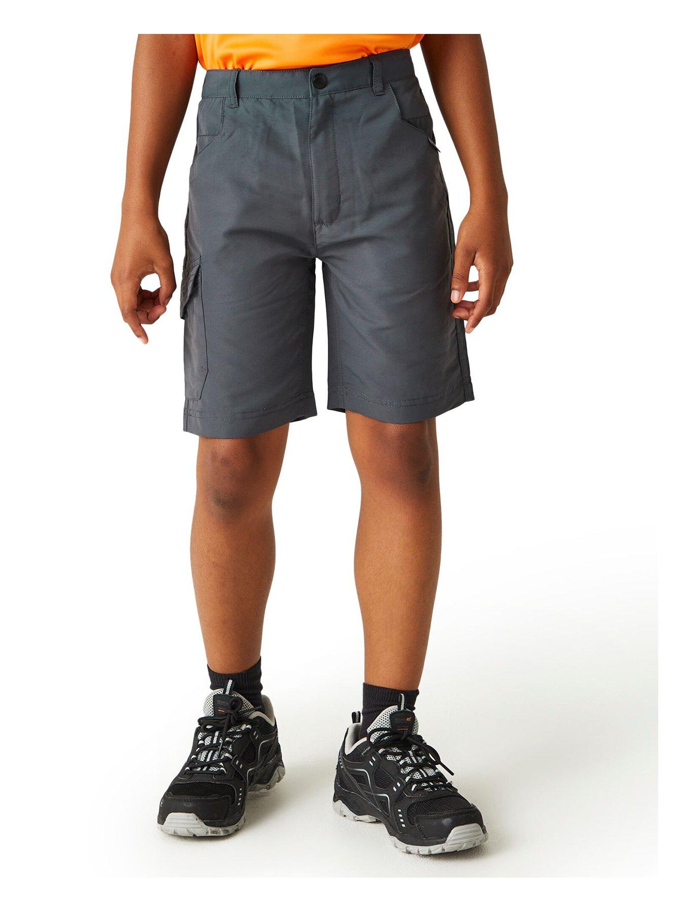 undefined Kids Unisex Sorcer Shorts 2 - Grey
