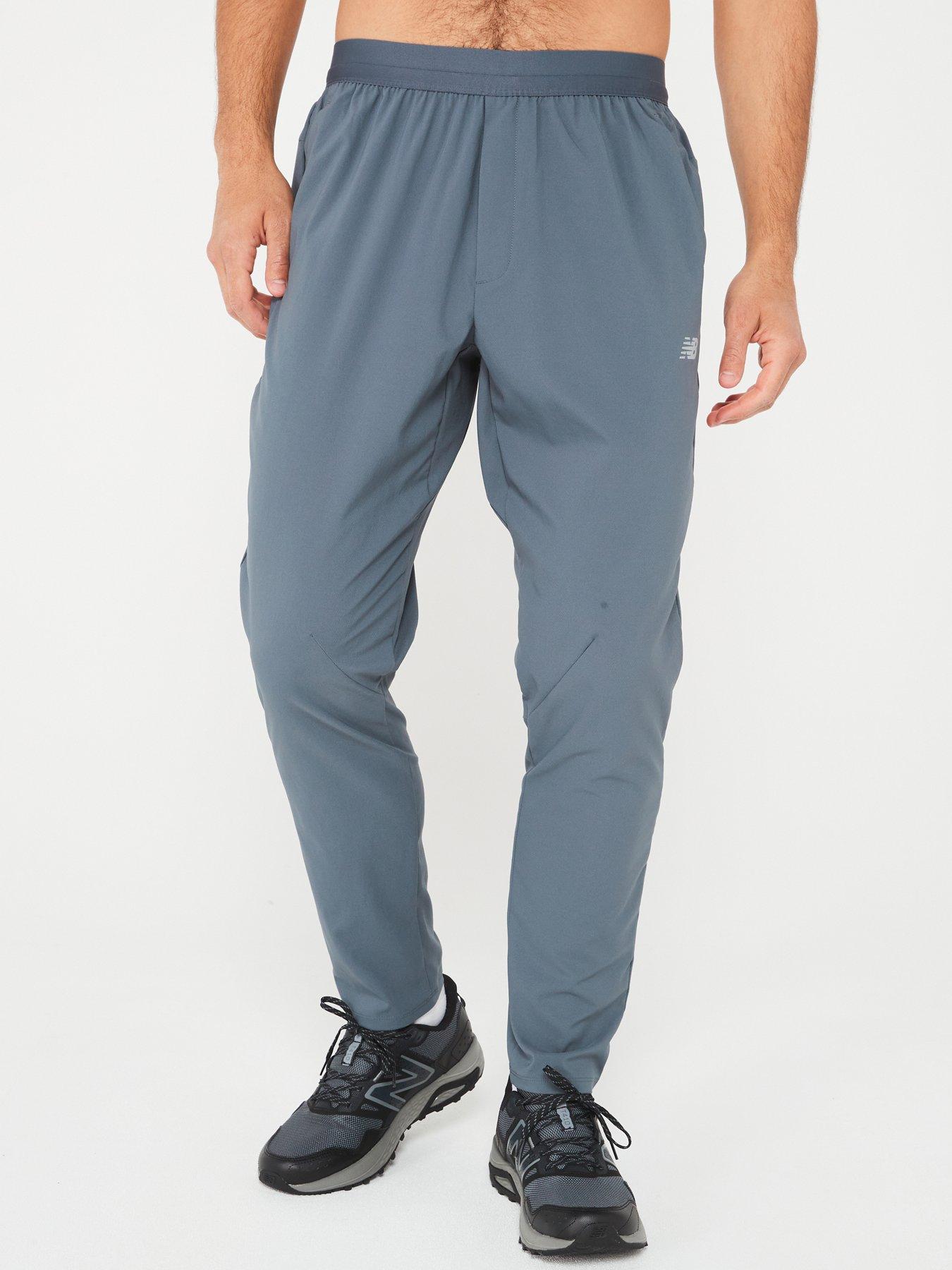 New Balance Mens Training Ac Stretch Woven Pants Regular - Black