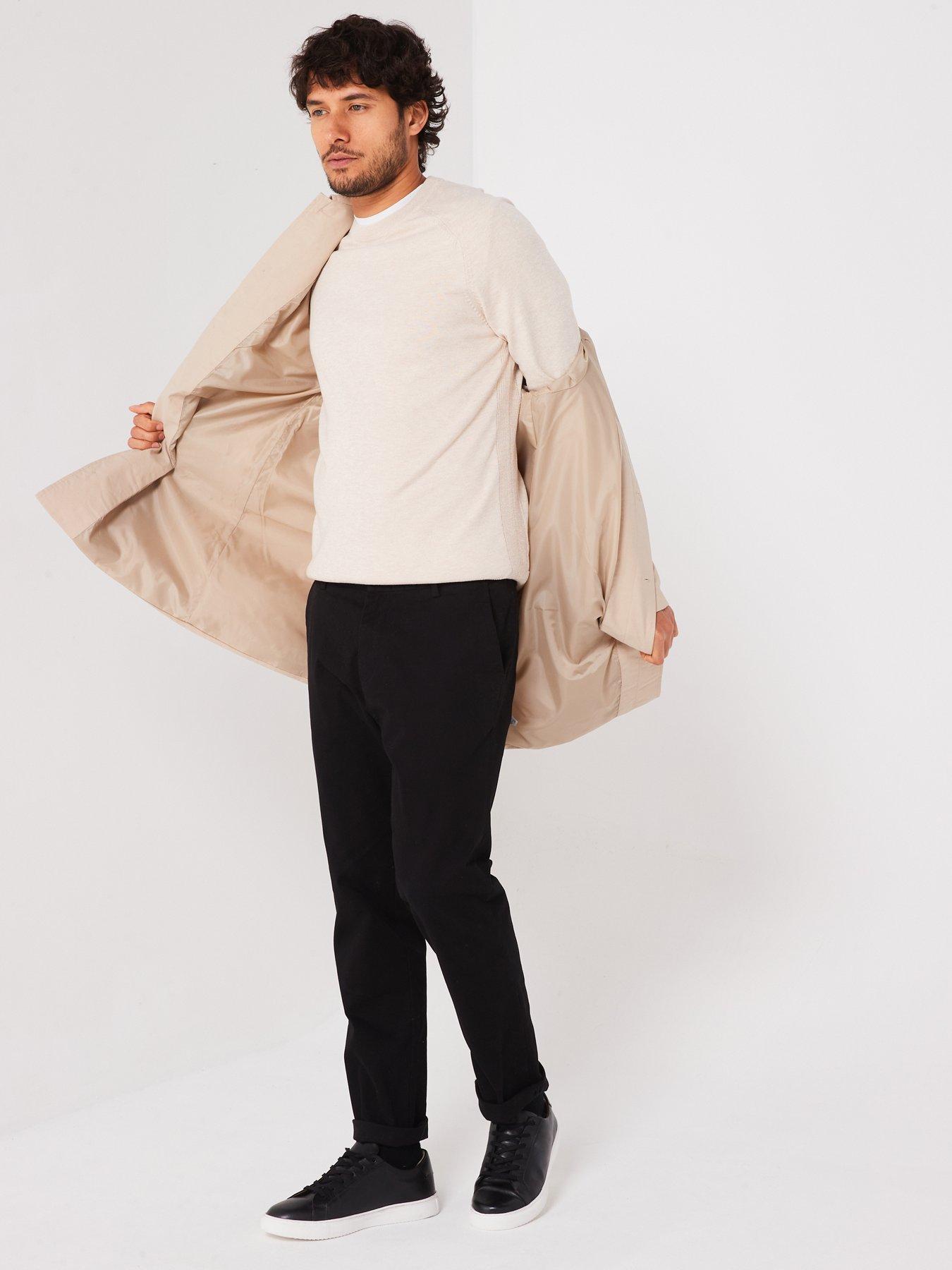  image of everyday-tri-marl-crew-neck-jumper-natural