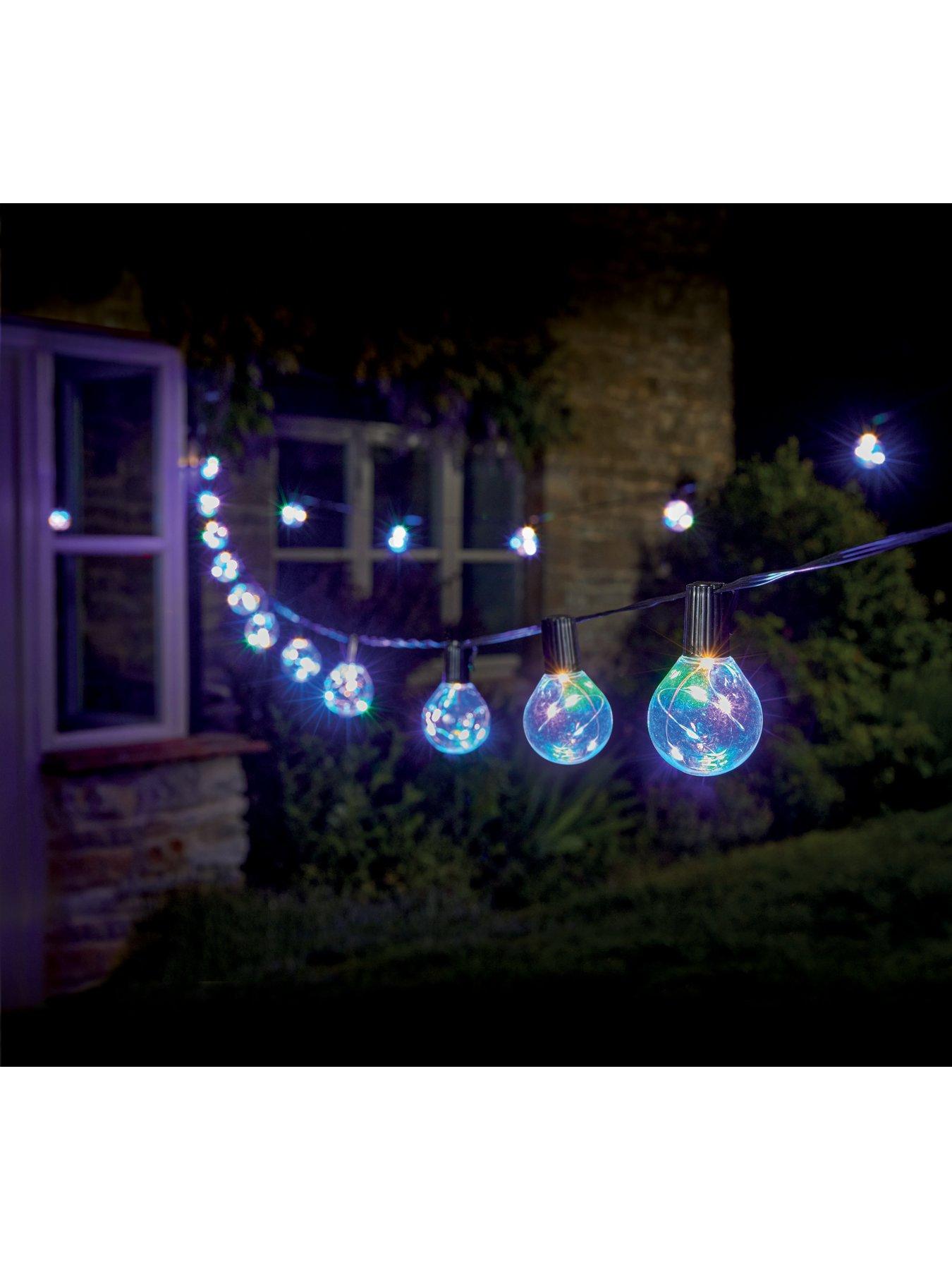 Smart Garden Connectable Firefly Festoon Lights multi x10