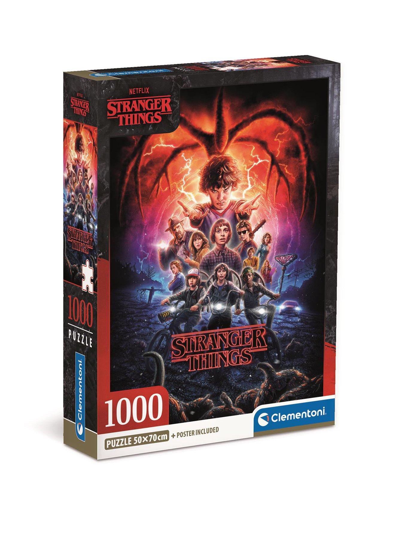 Clementoni Stranger Things 1000-Piece Jigsaw Puzzle