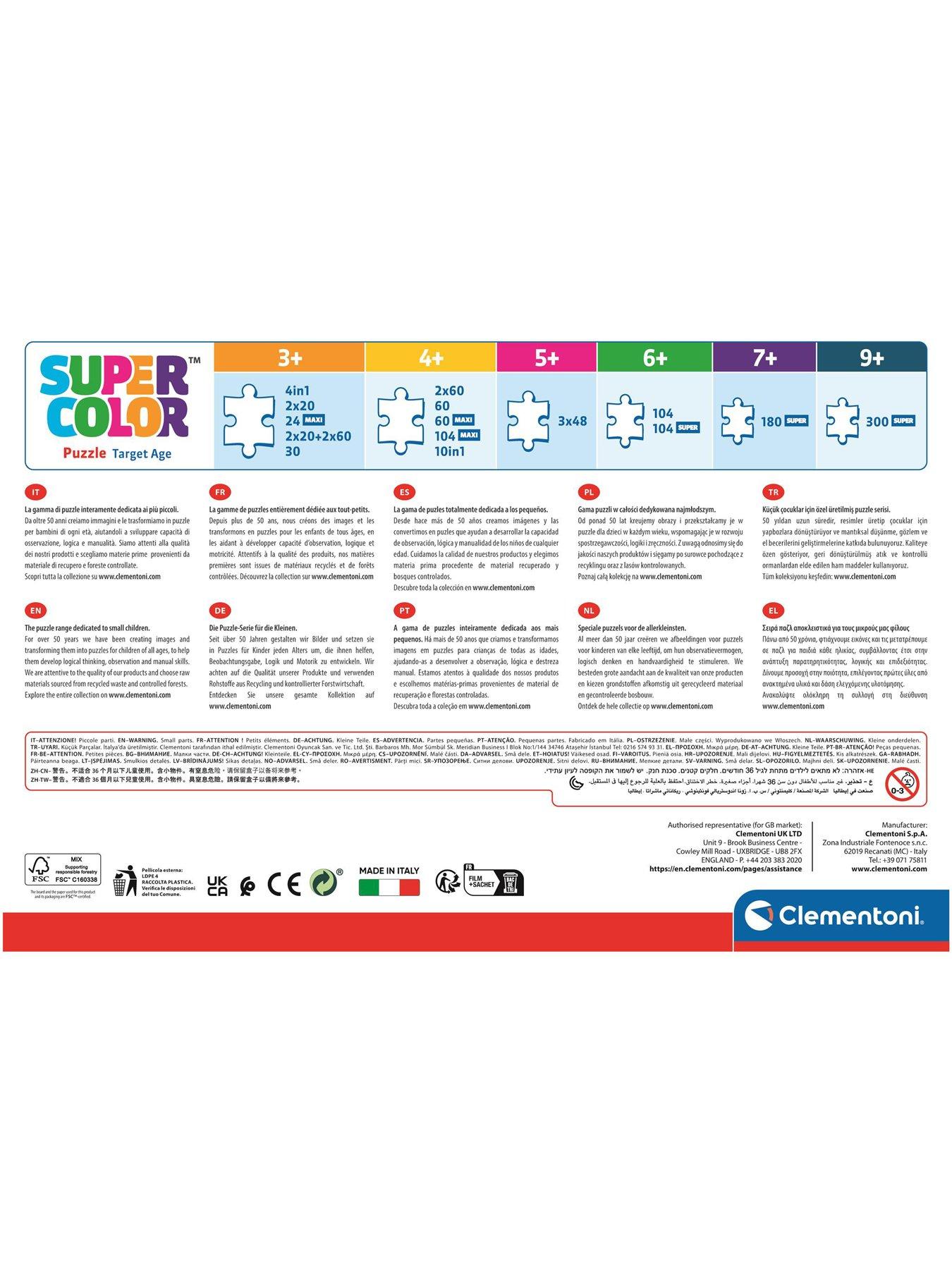  image of clementoni-hotwheelsnbsp104-piece-jigsaw-puzzle