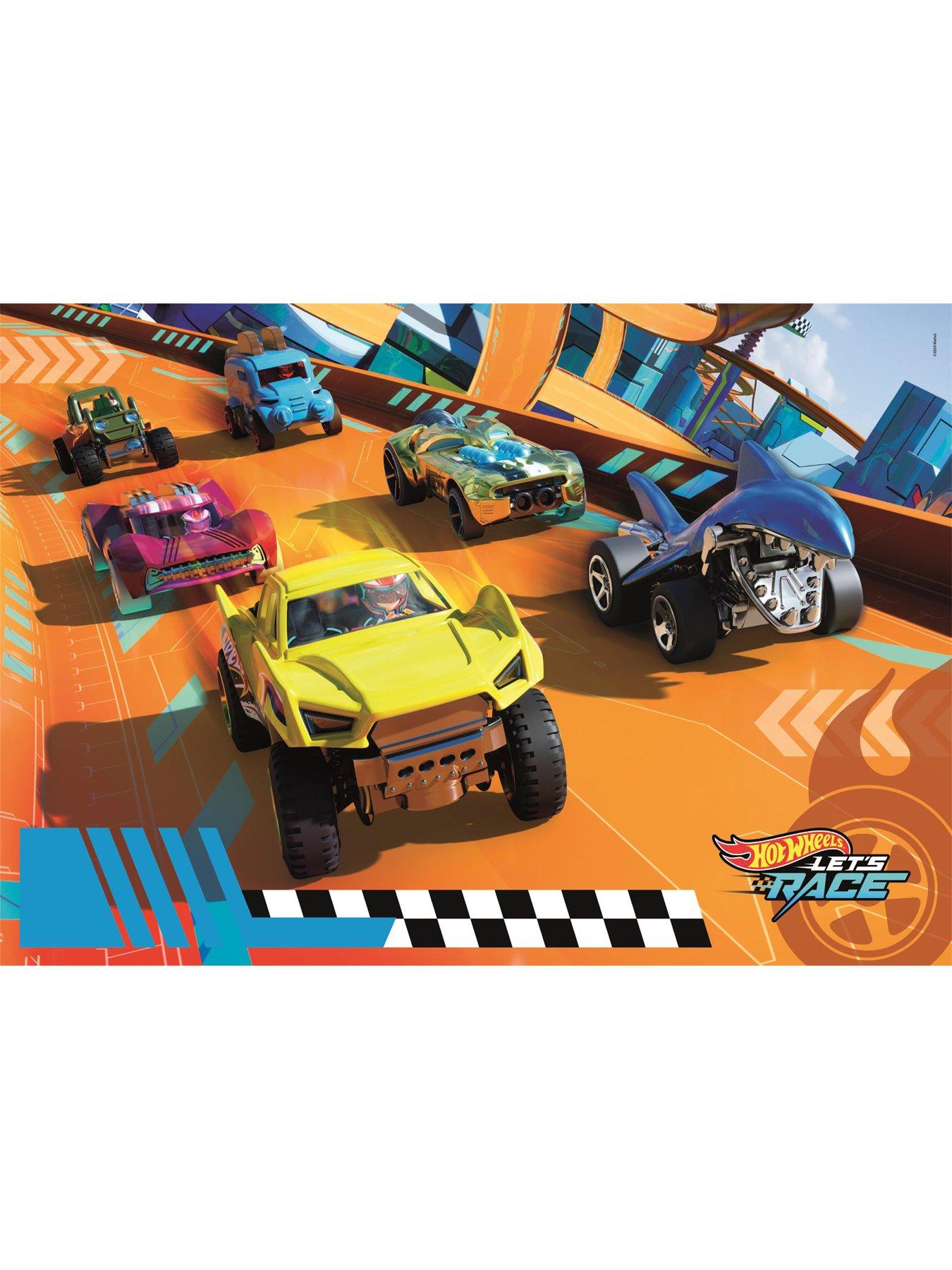  image of clementoni-hotwheelsnbsp104-piece-jigsaw-puzzle