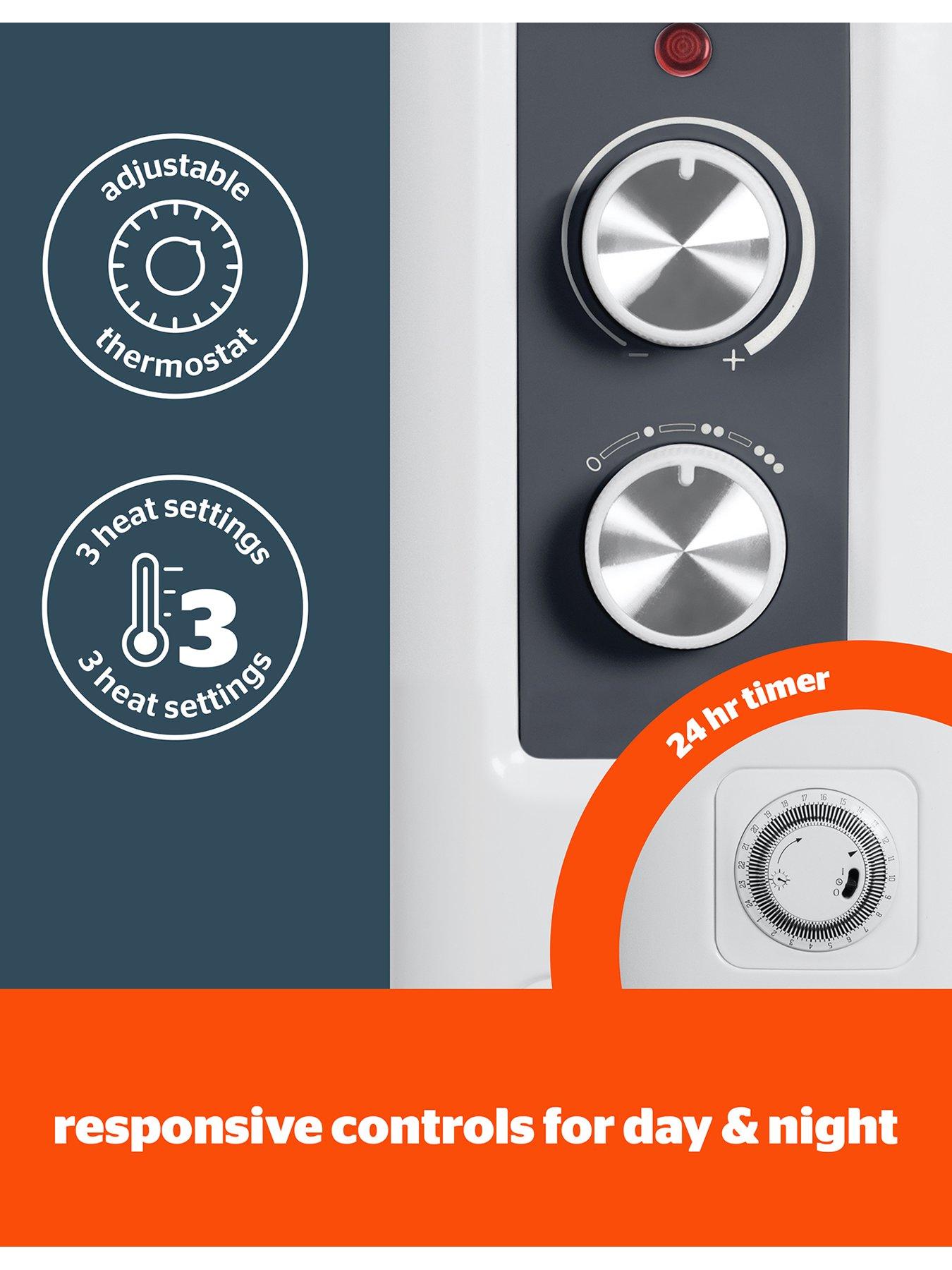  image of silentnight-comfort-control-oil-filled-7-fin-radiator