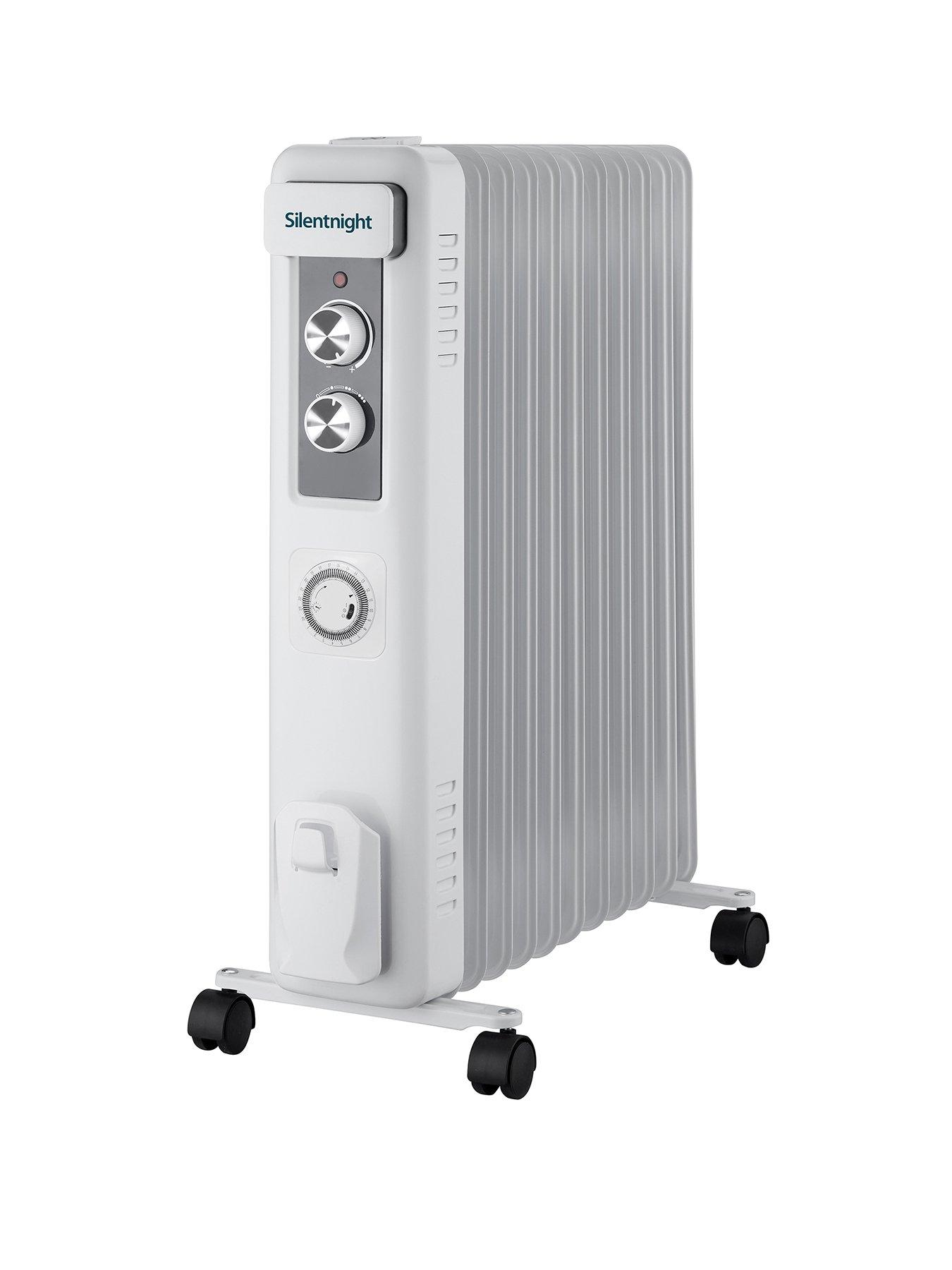 Image 1 of 6 of Silentnight Comfort Control Oil-Filled 11 Fin Radiator