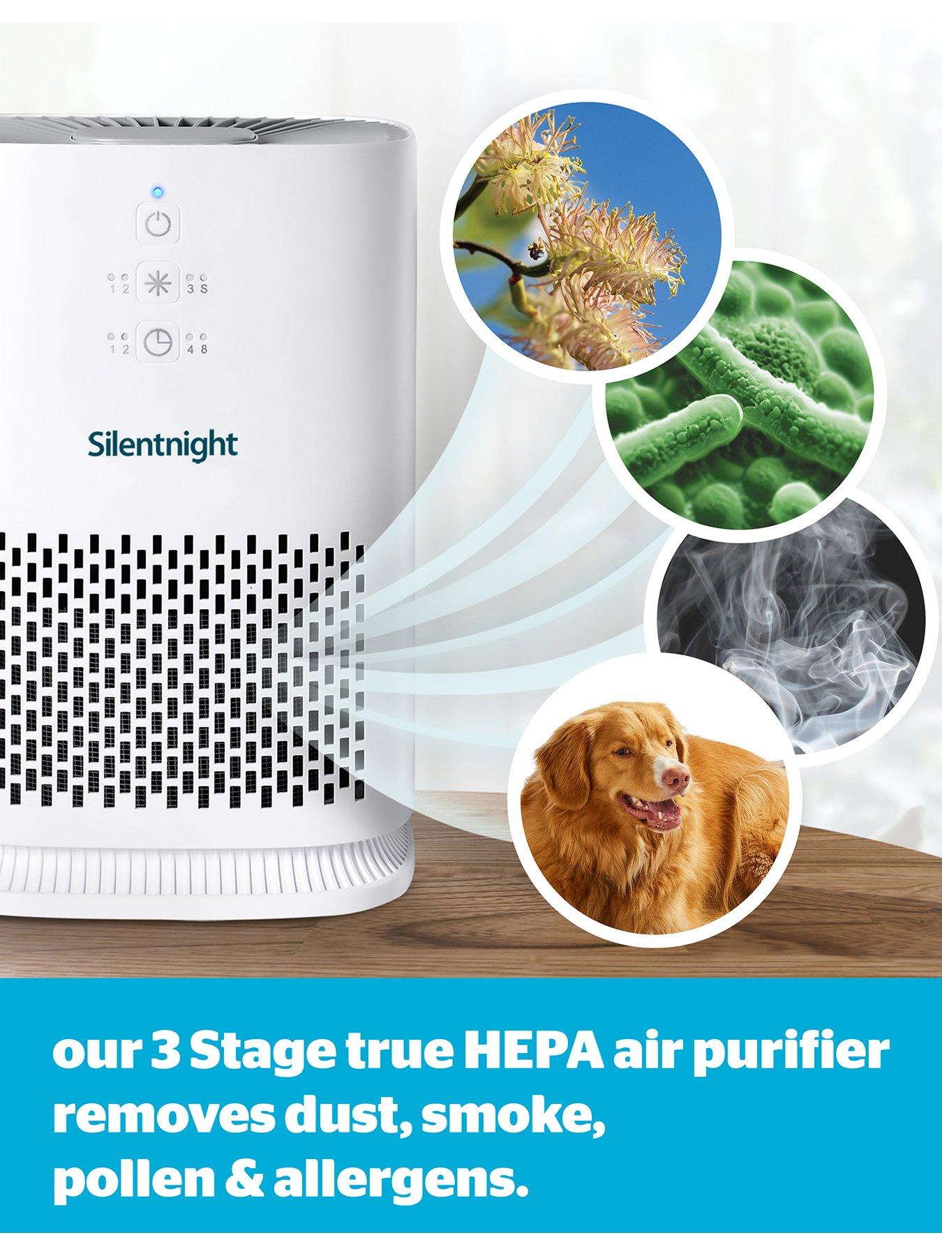  image of silentnight-airmax-800-3-stage-hepa-air-purifier-replacement-filter