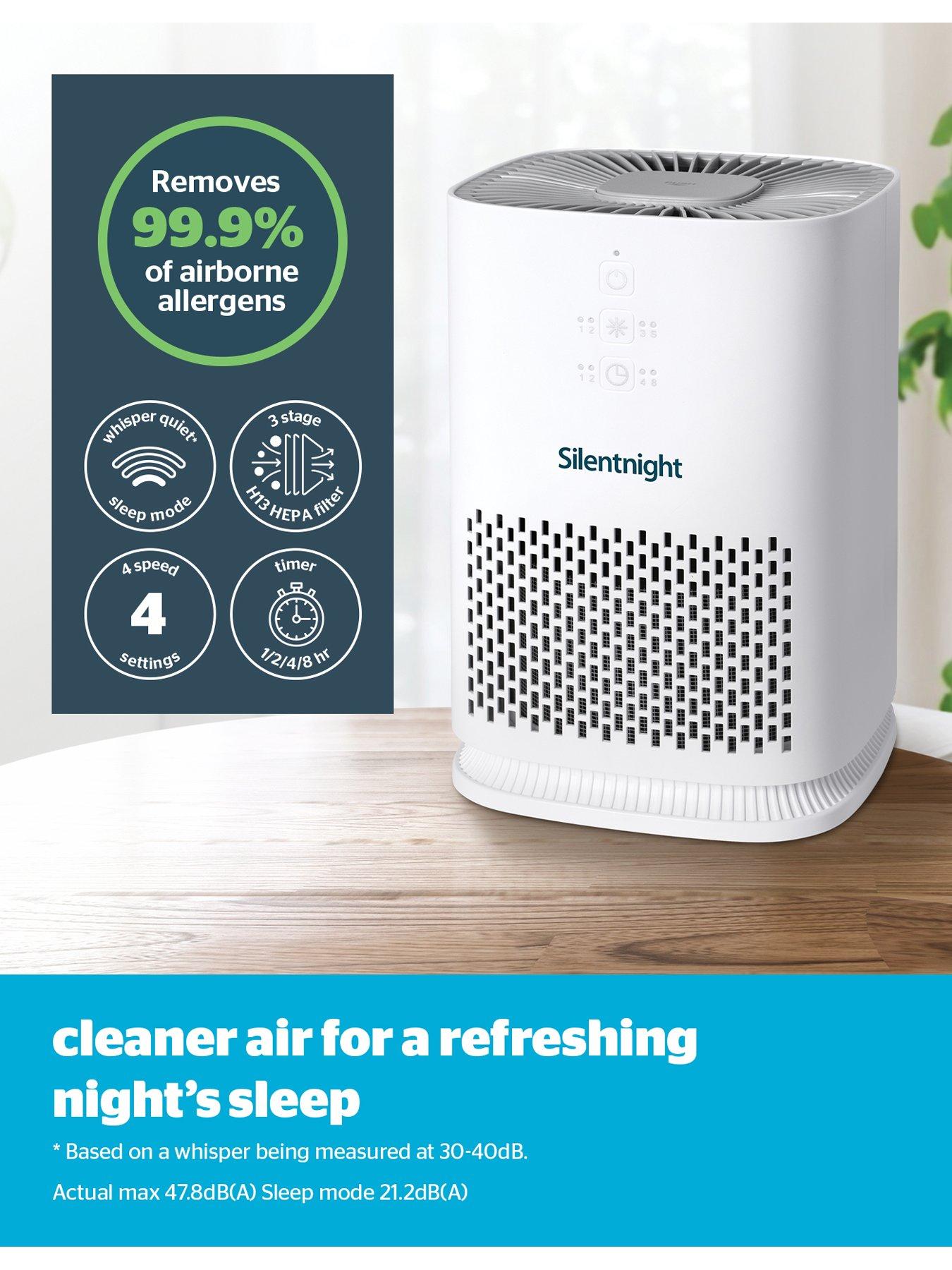  image of silentnight-airmax-800-3-stage-hepa-air-purifier-with-replacement-filter