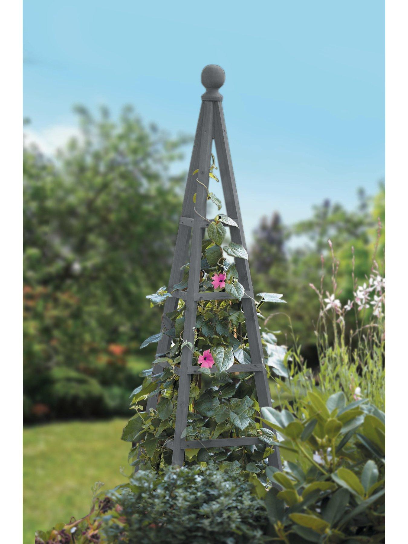  image of smart-garden-large-woodland-obelisk-slate-19m