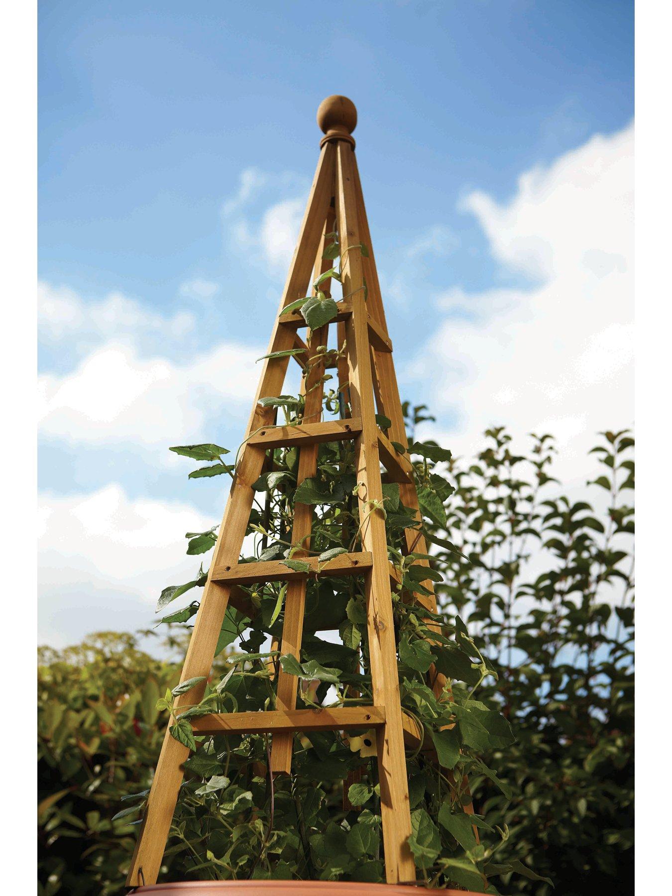 undefined LARGE WOODLAND OBELISK Tan 1.9m