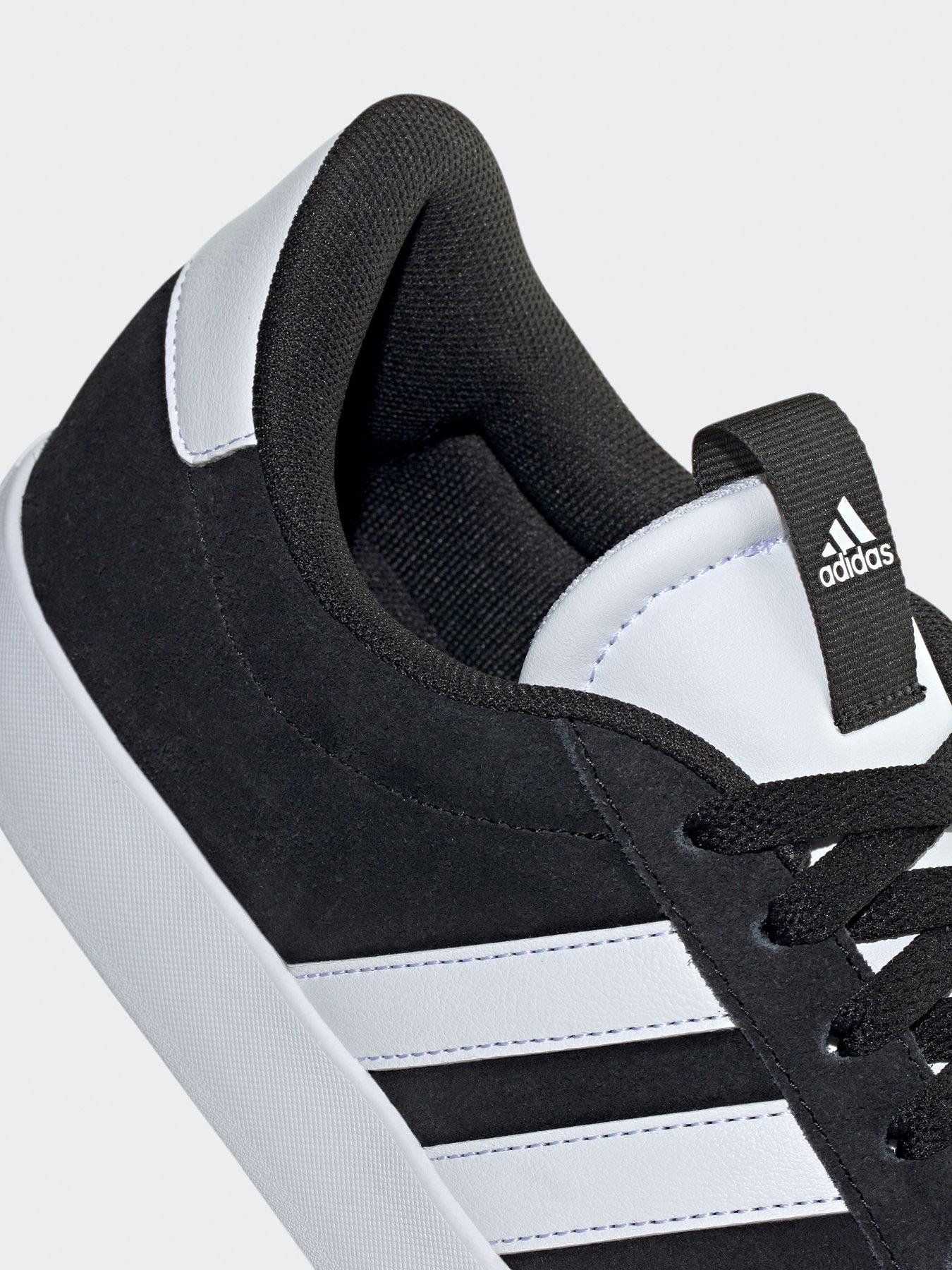 adidas Sportswear Men's VL Court Trainers Black/White