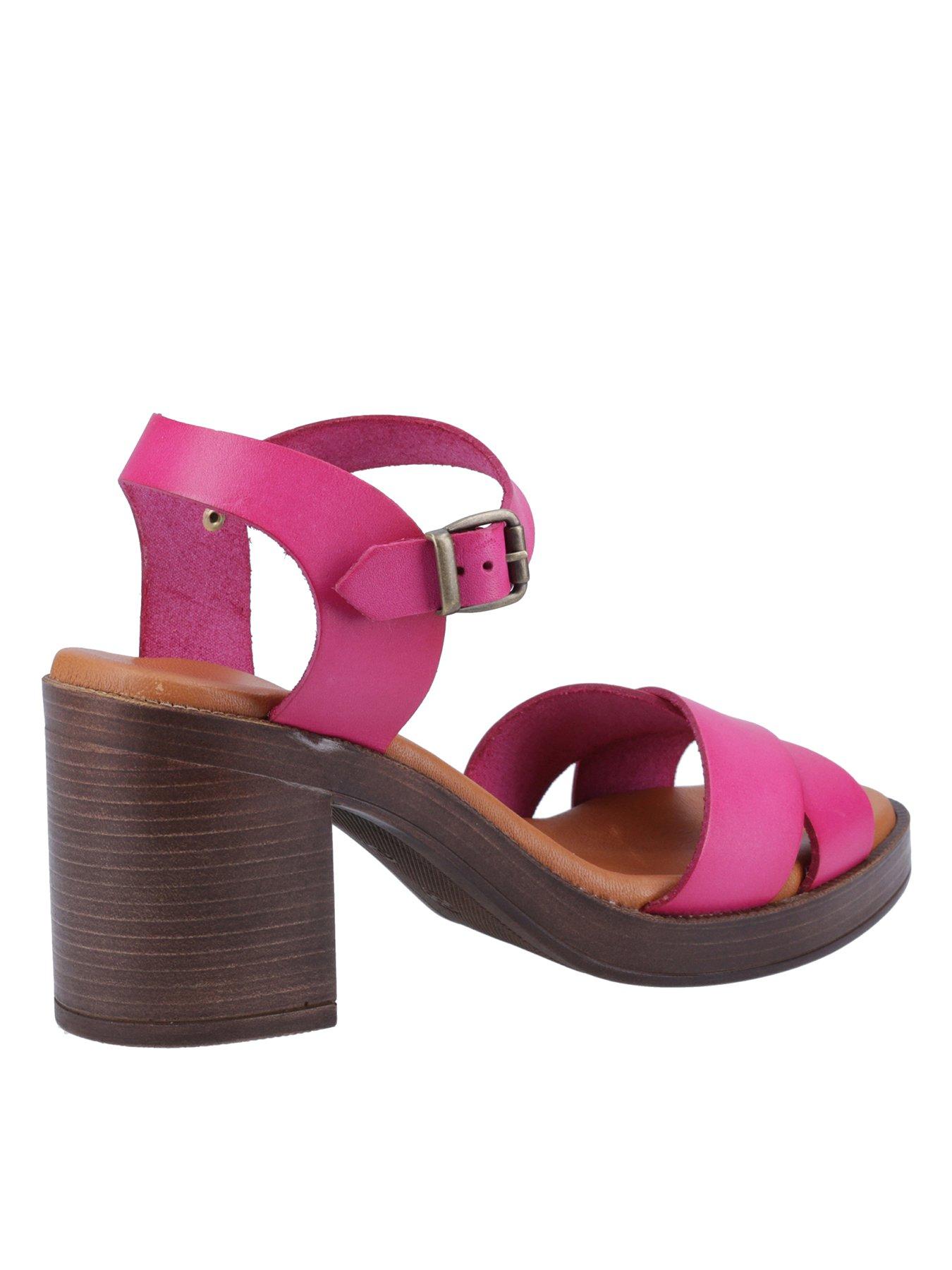 Hush puppies pink sandals shop