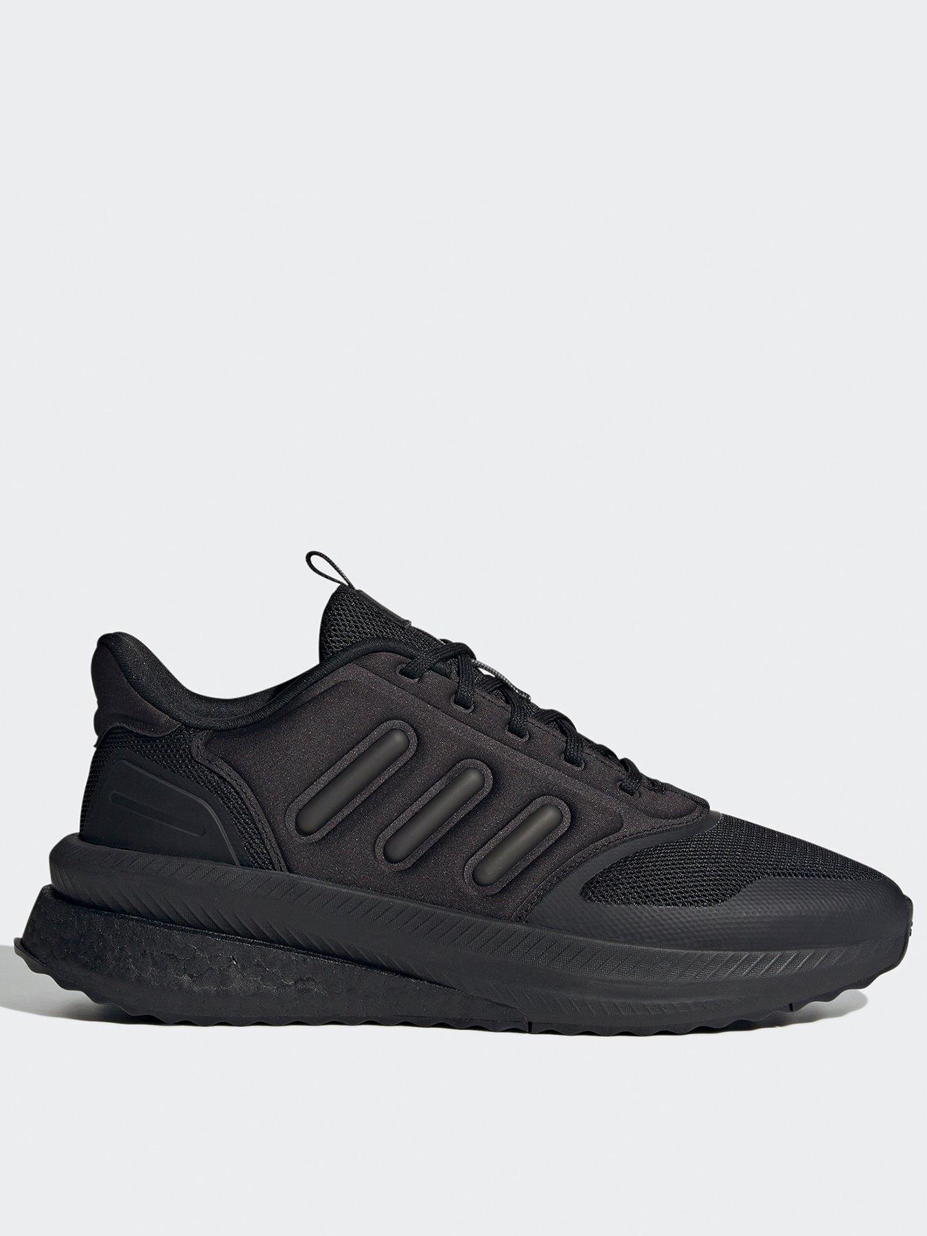 Mens black store adidas trainers sale