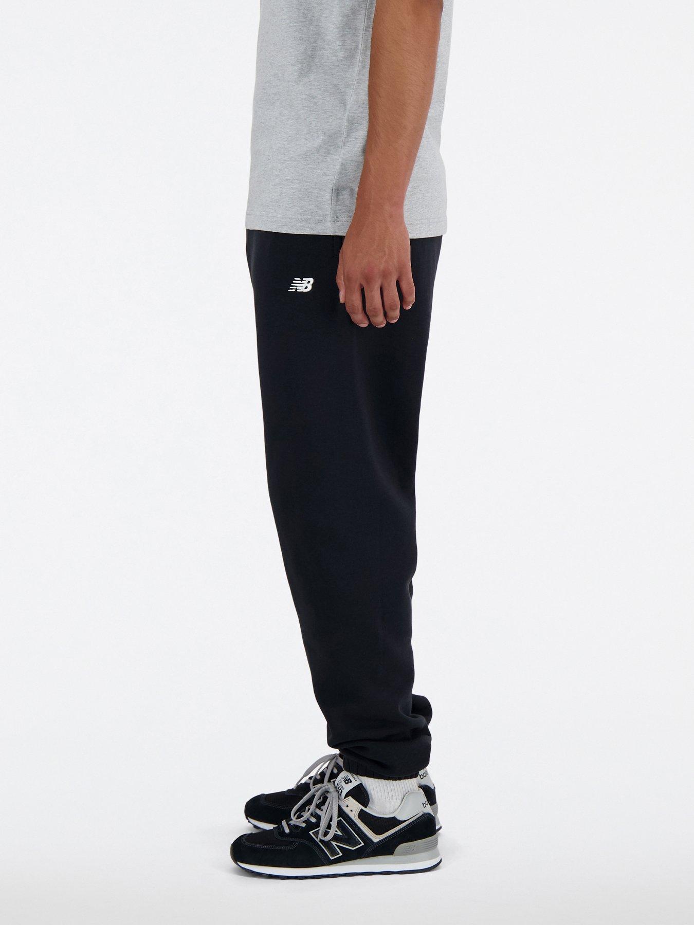  image of new-balance-mens-fleece-jogger-black
