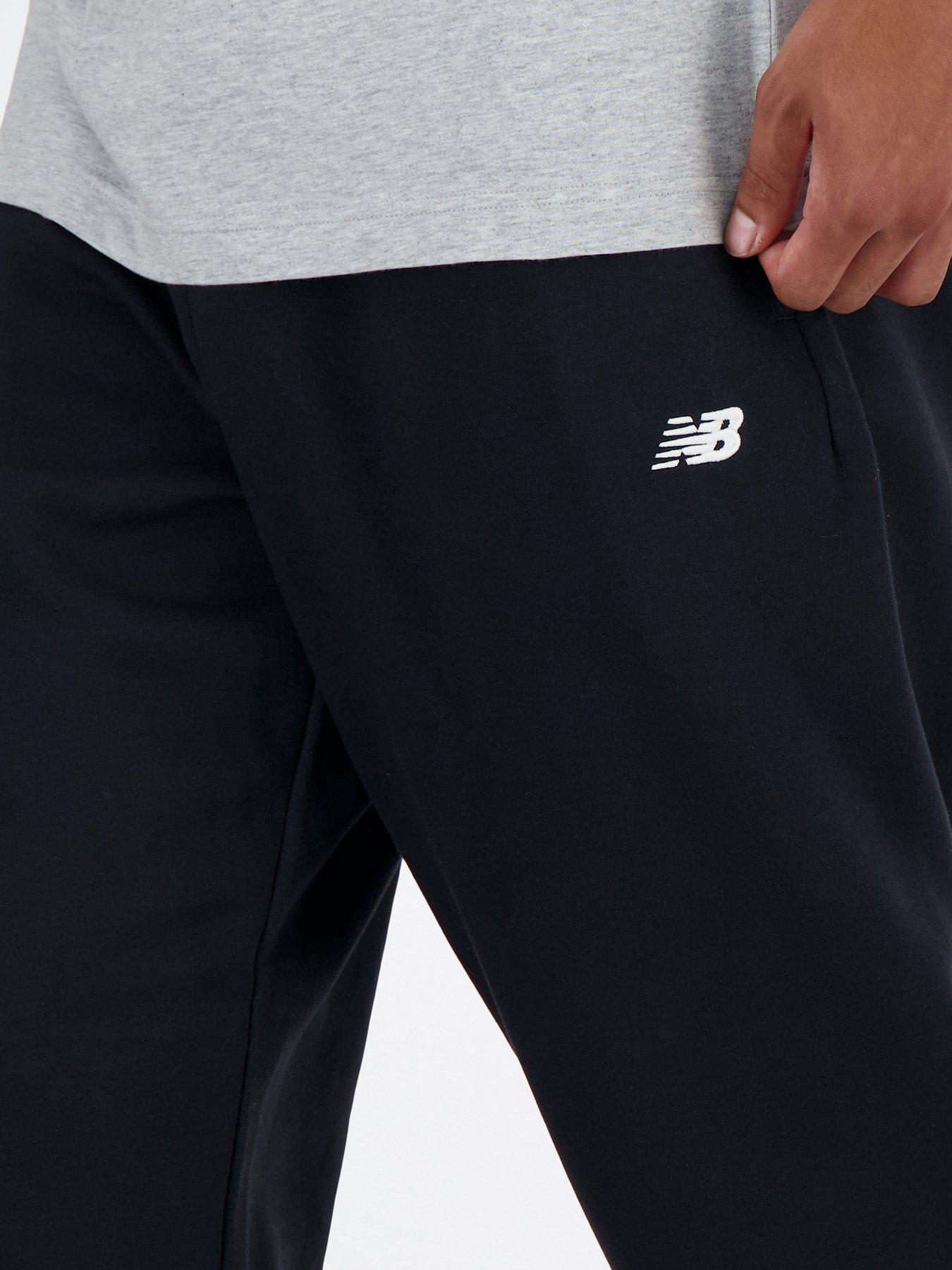  image of new-balance-mens-fleece-jogger-black