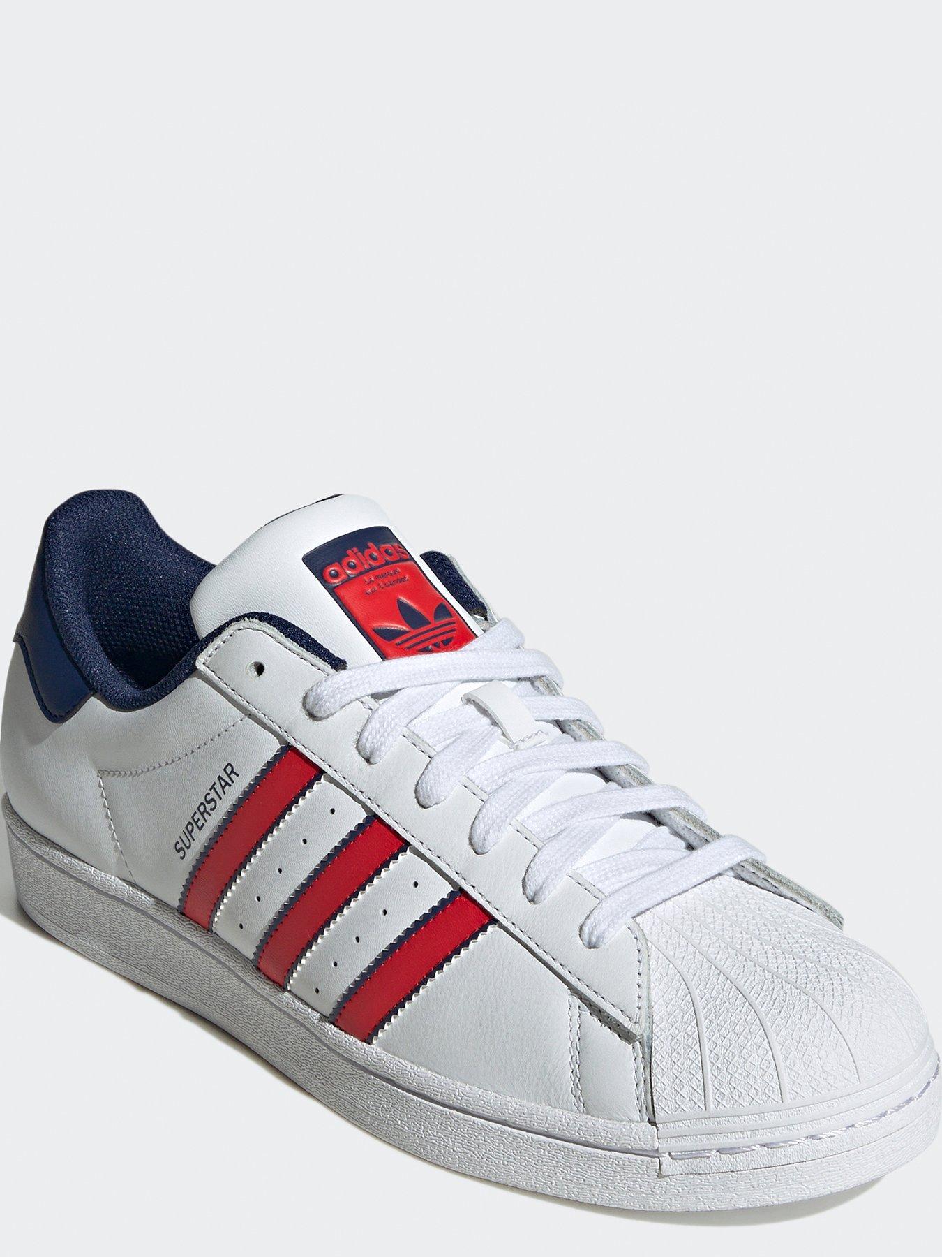 Mens adidas top originals superstar trainers