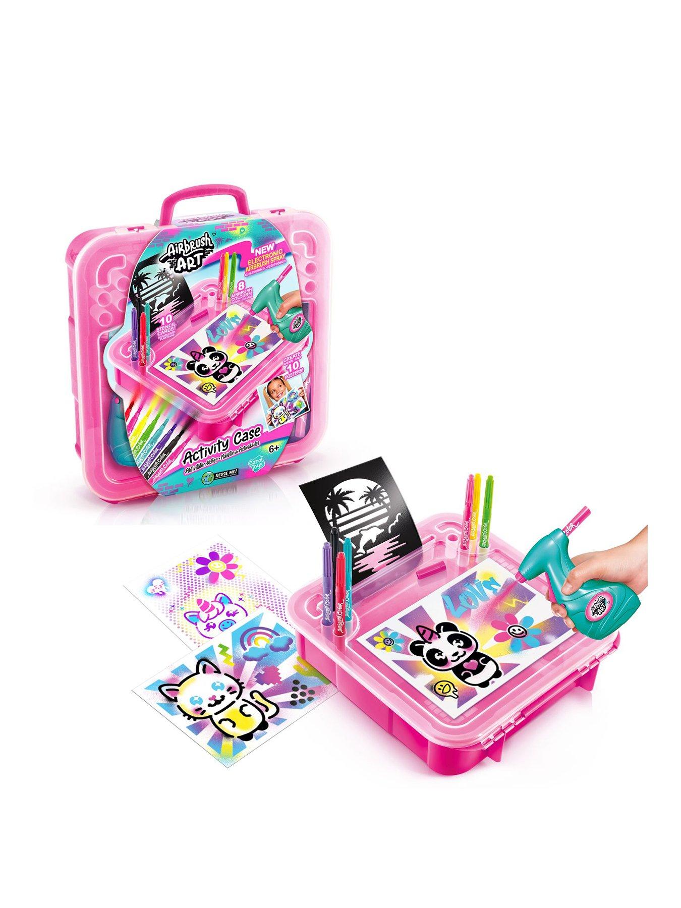 Airbrush Plush Airbrush Art Activity Case