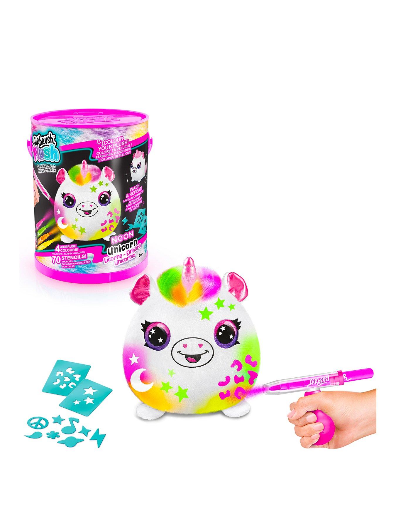 Airbrush Plush Squishy Neon