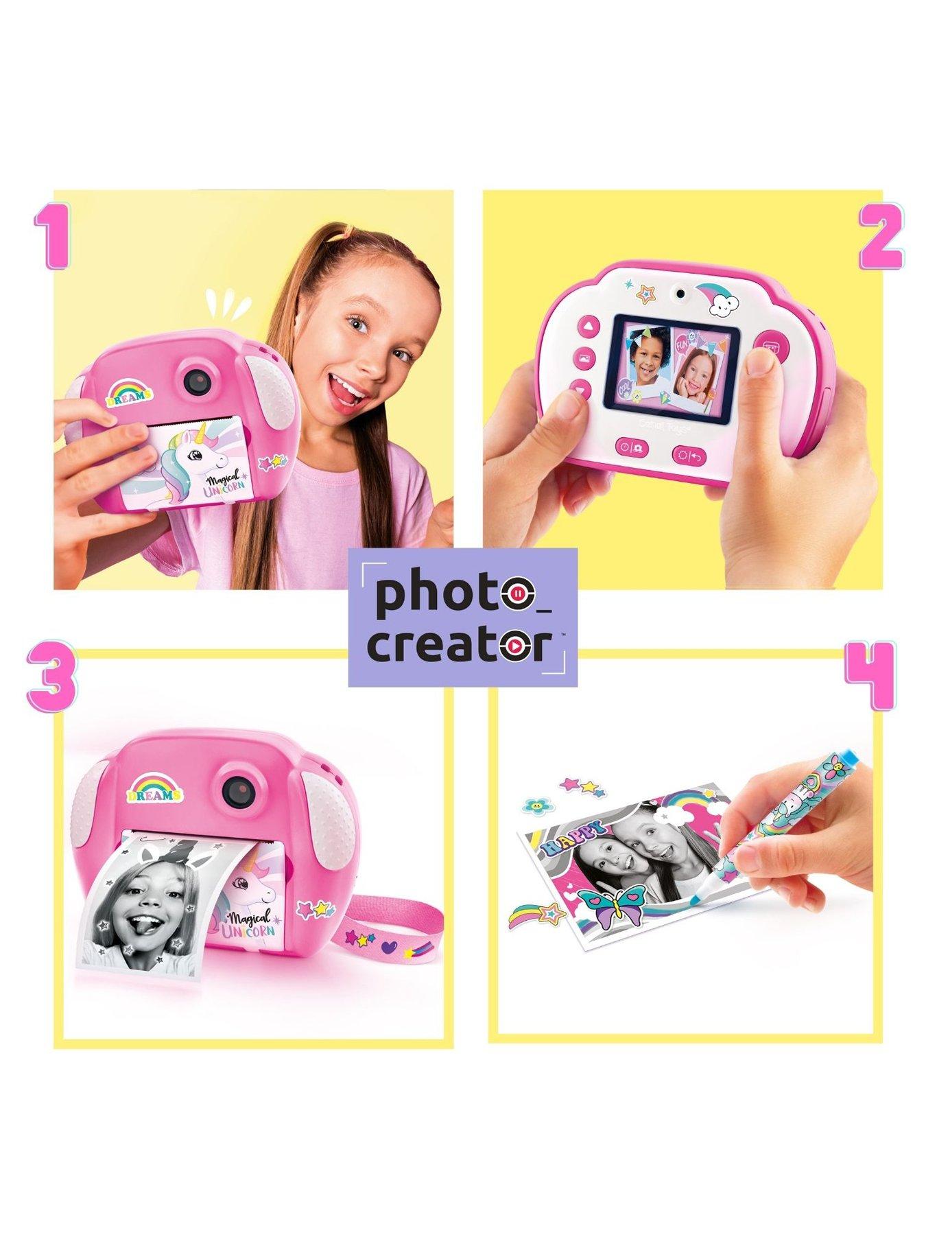 Image 7 of 8 of Studio Creator Photo Creator Kids Instant Print Unicorn Camera