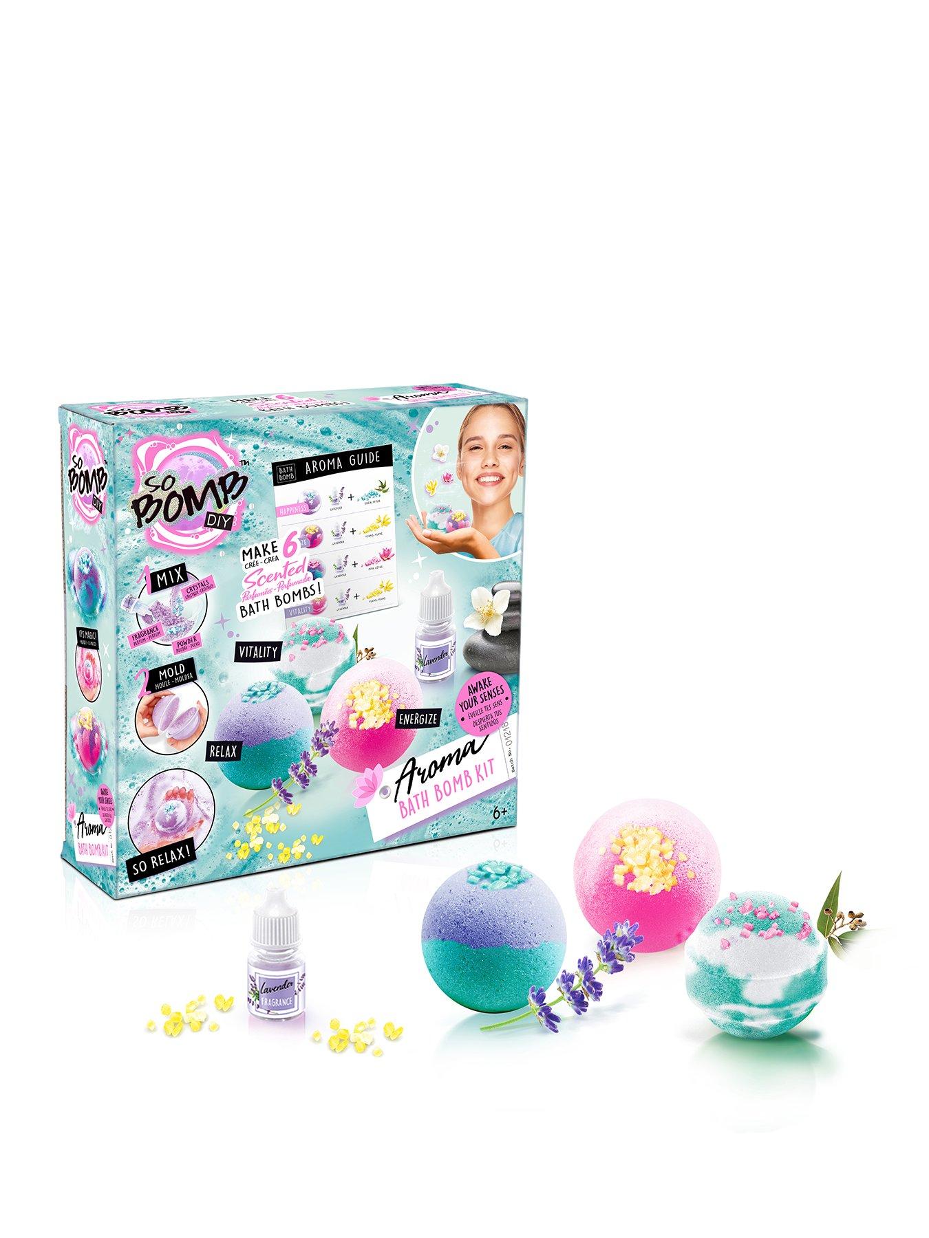 So Bomb DIY Aroma Bath Bomb Kit 6 Pack