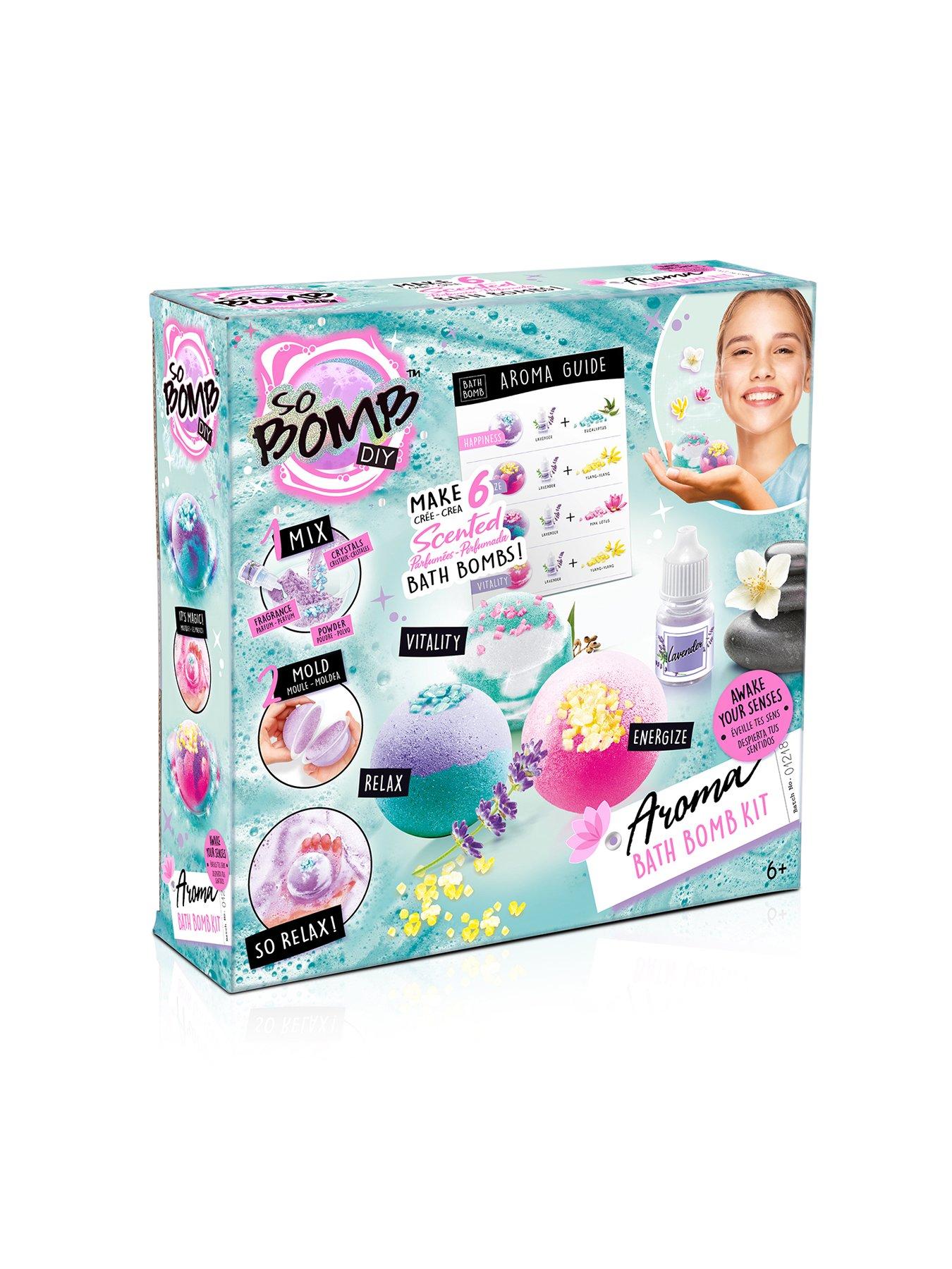  image of so-bomb-diy-aroma-bath-bomb-kit-6-pack