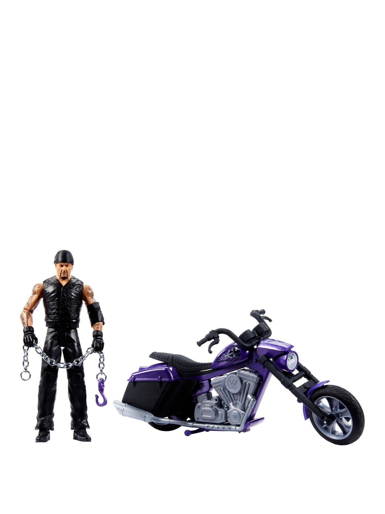 WWE Wrekkin Boneyard Slamcycle and Undertaker Action Figure