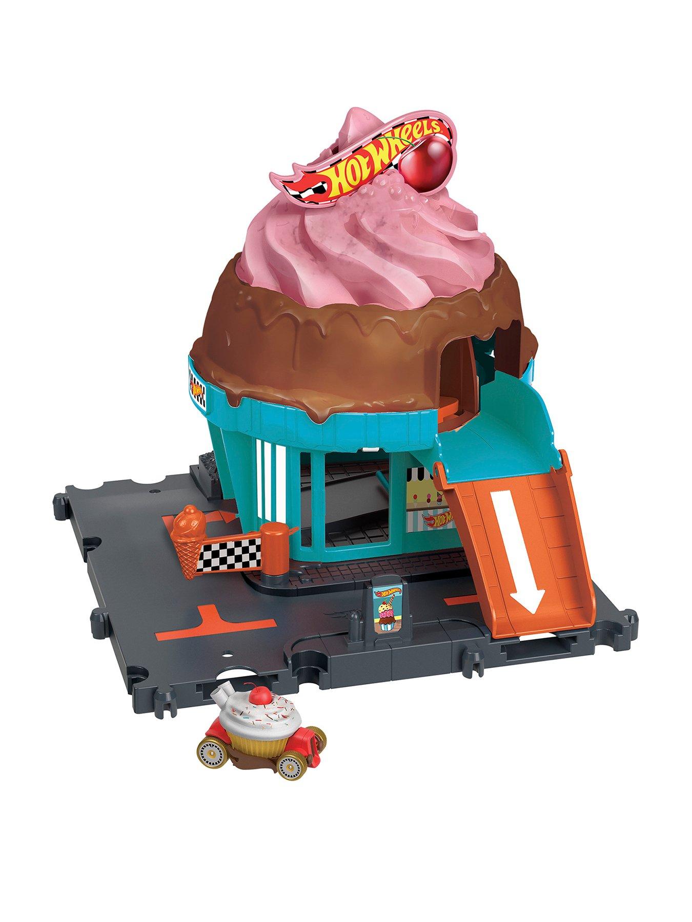 undefined City Downtown Ice Cream Swirl Vehicle Playset