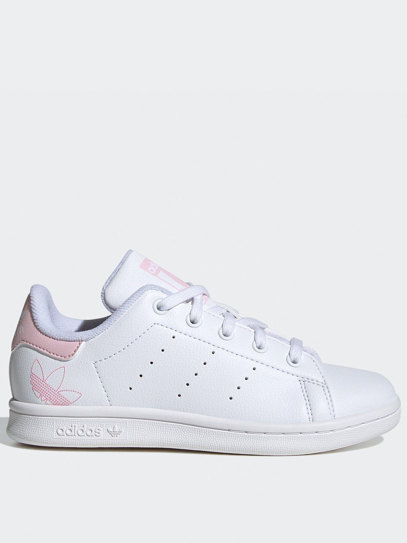 Pink adidas stan smith on sale