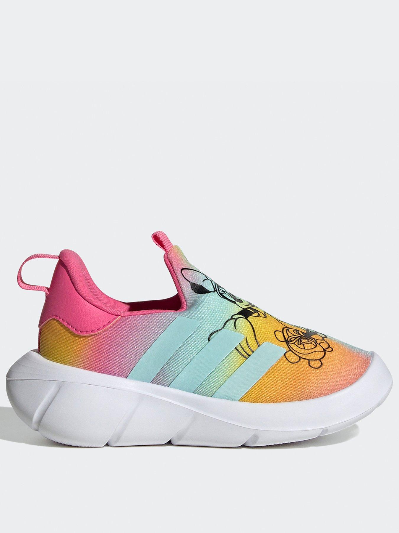 Infant Girls Minnie Monofit Trainers Pink Multi