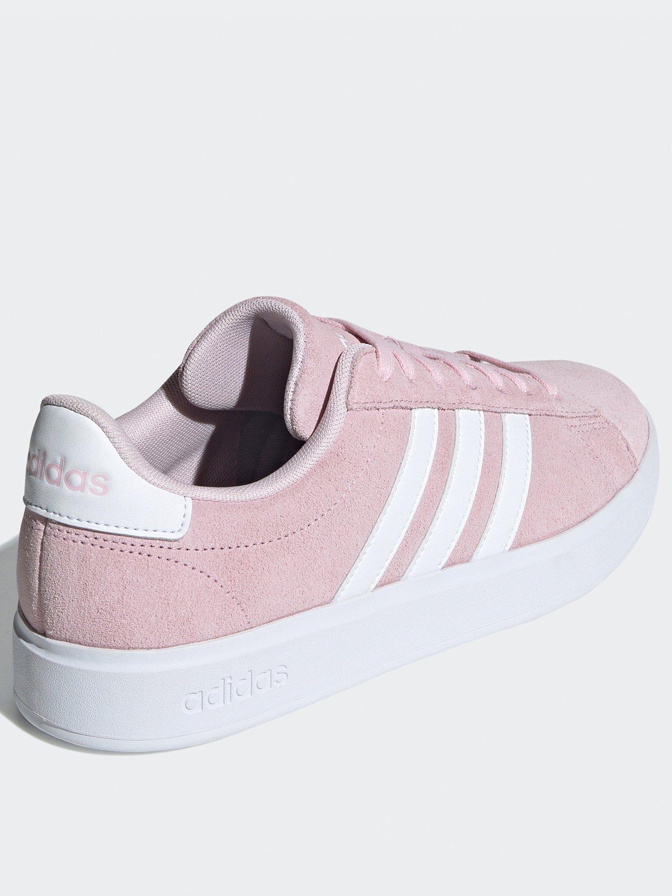 Pink adidas shoes women on sale