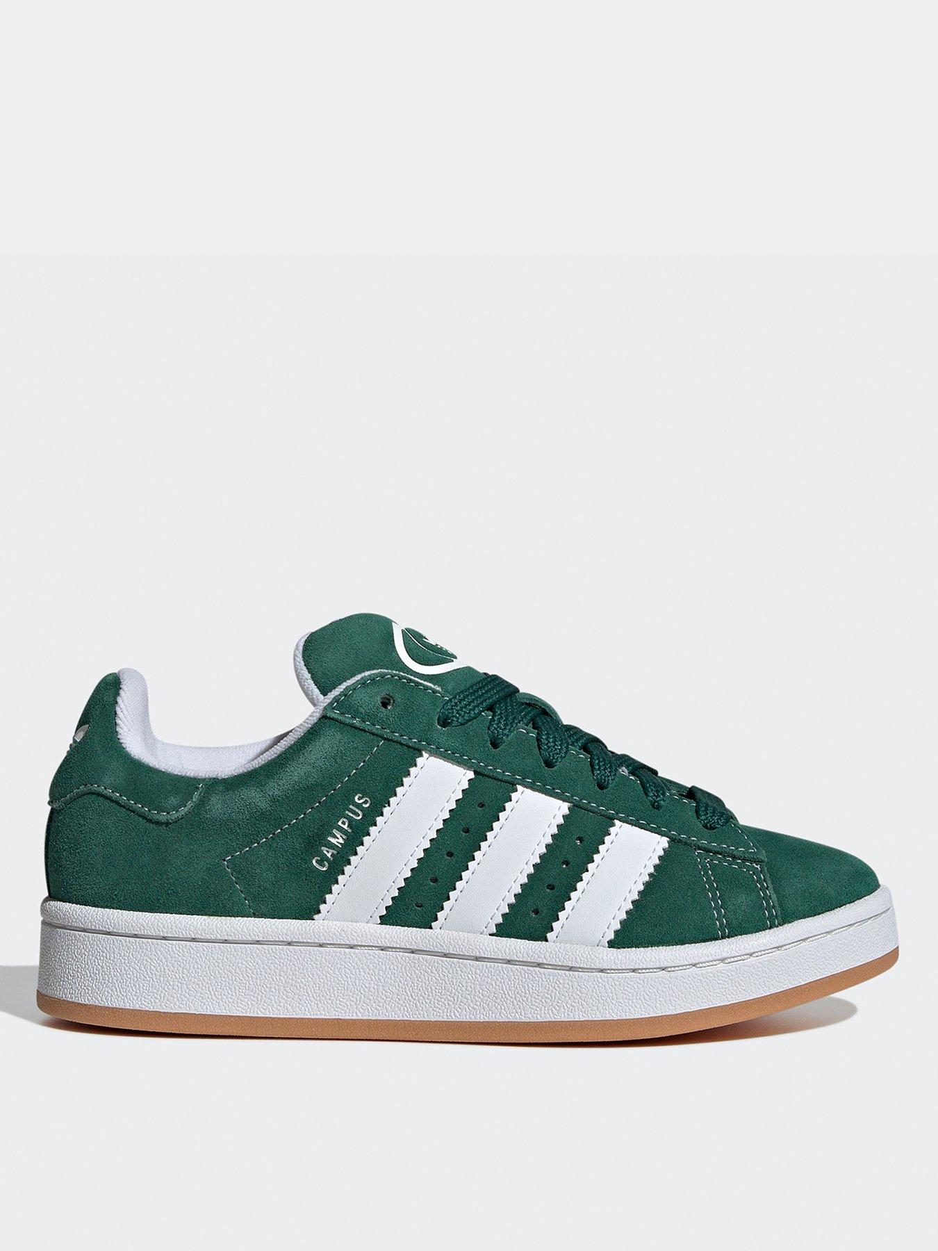 adidas gazelle silver green womens adidas Women's Campus 00s Shoes, Size 6.5, Black/White main image 1