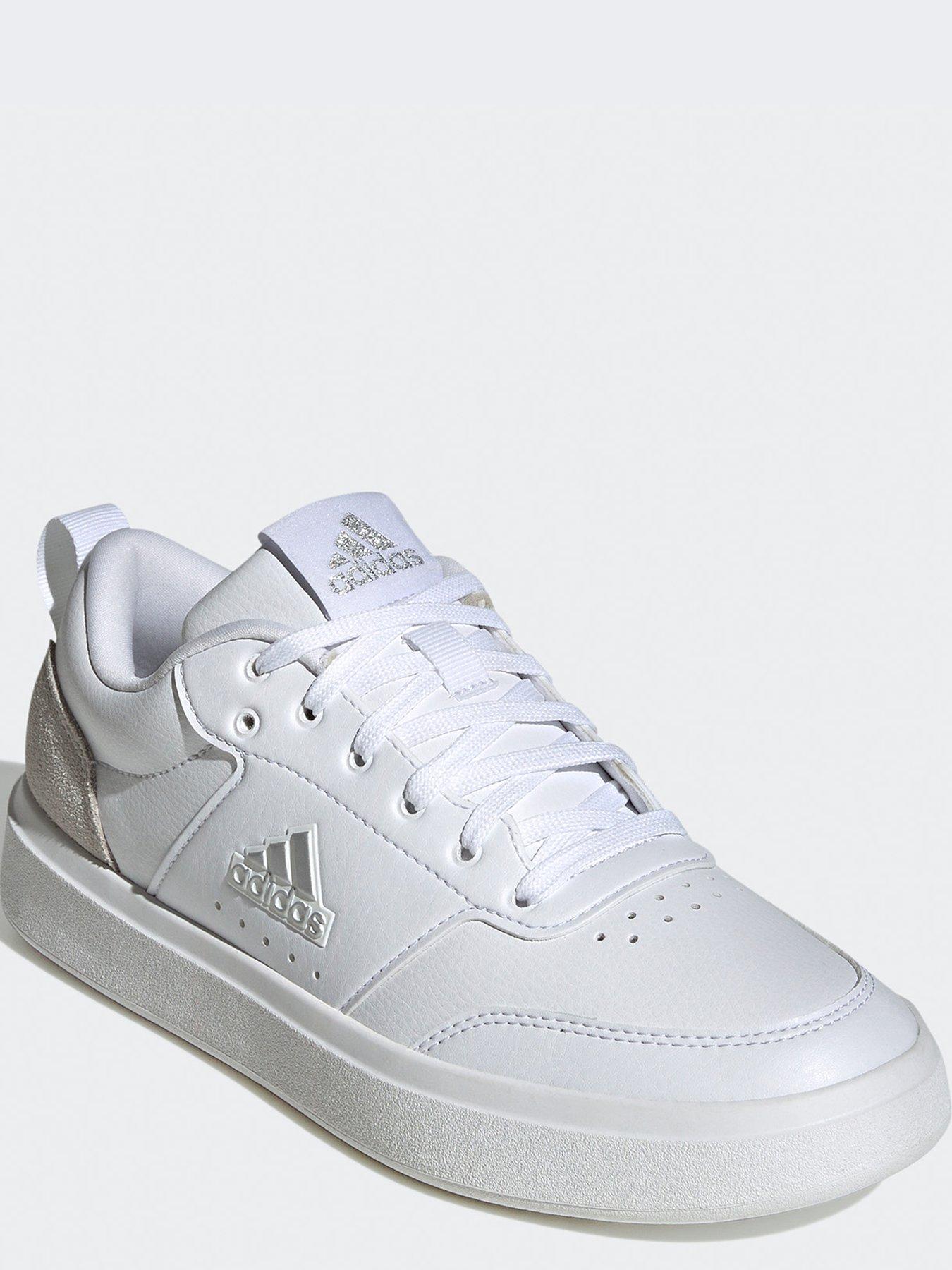  image of adidas-sportswear-womens-park-st-trainers-whitesilver