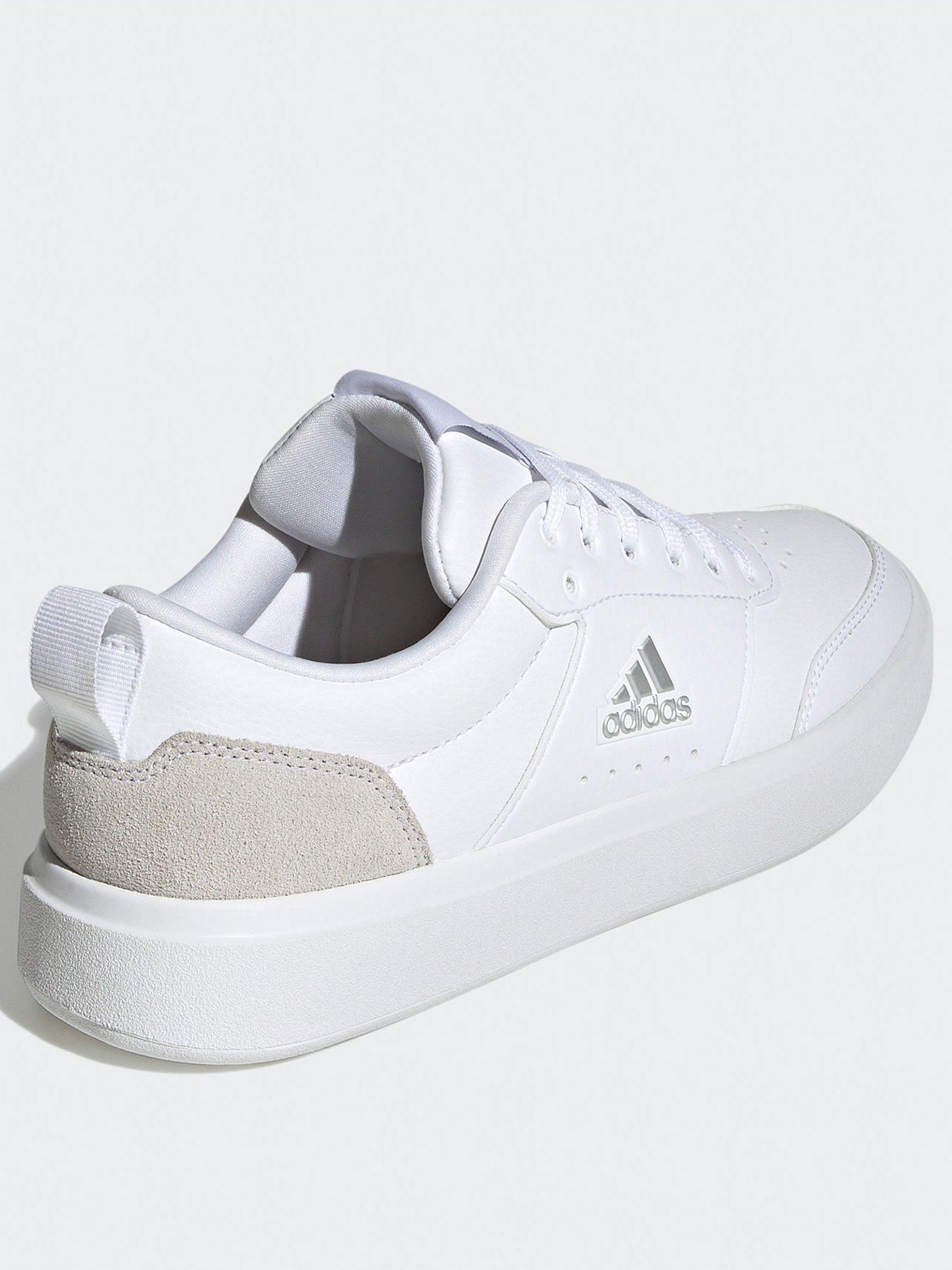  image of adidas-sportswear-womens-park-st-trainers-whitesilver