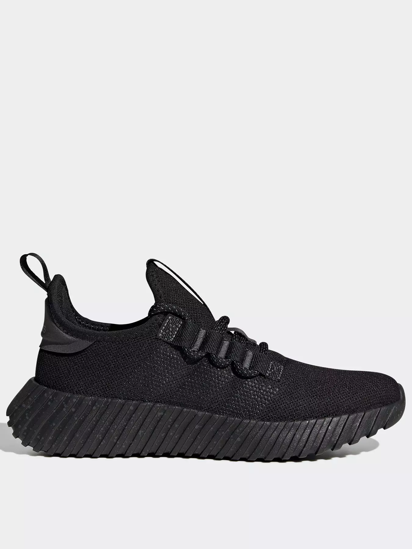 ladies black superstar trainers