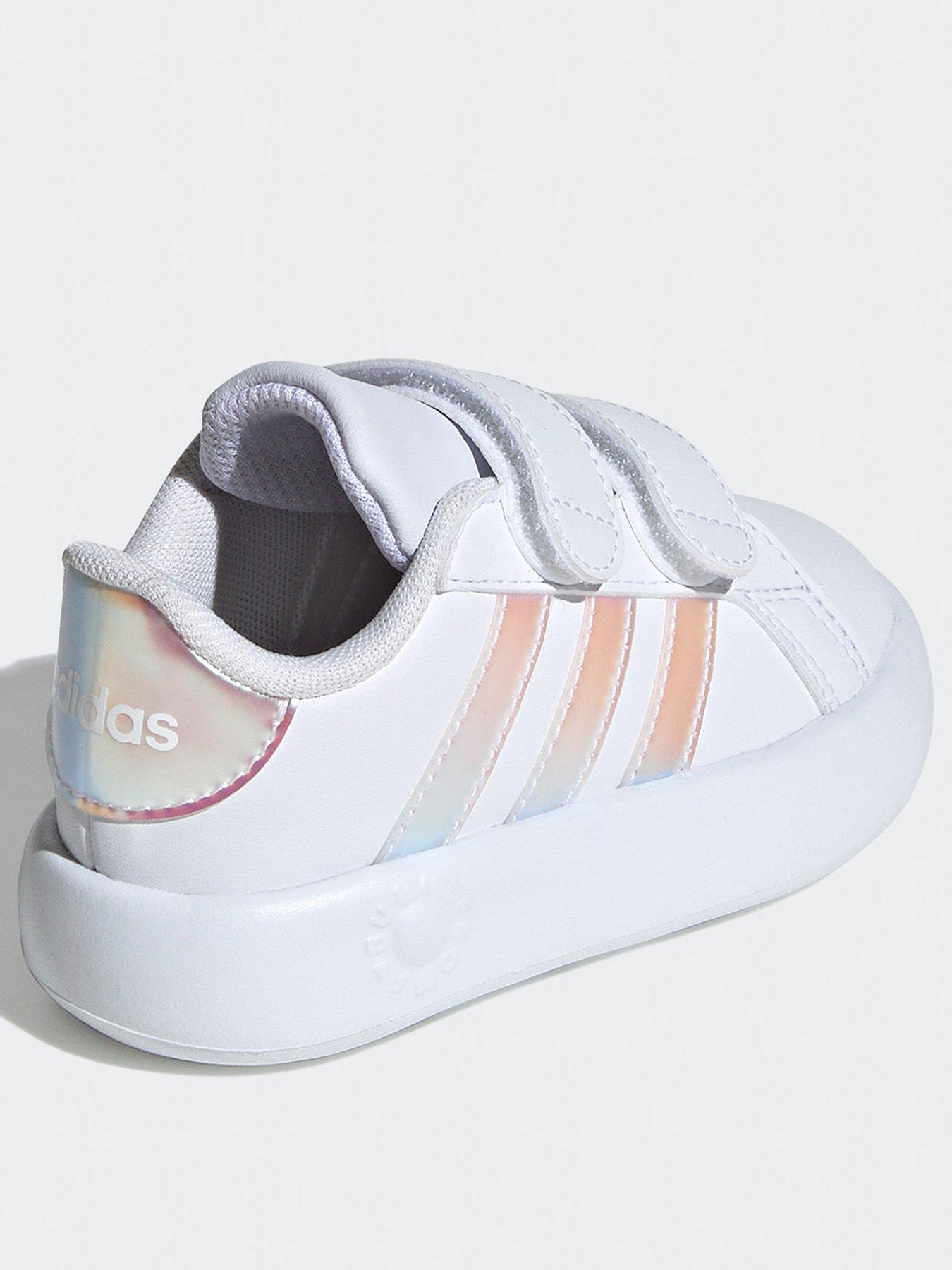 adidas gazelle silver green womens Baby Proof High Leather Sneaker White