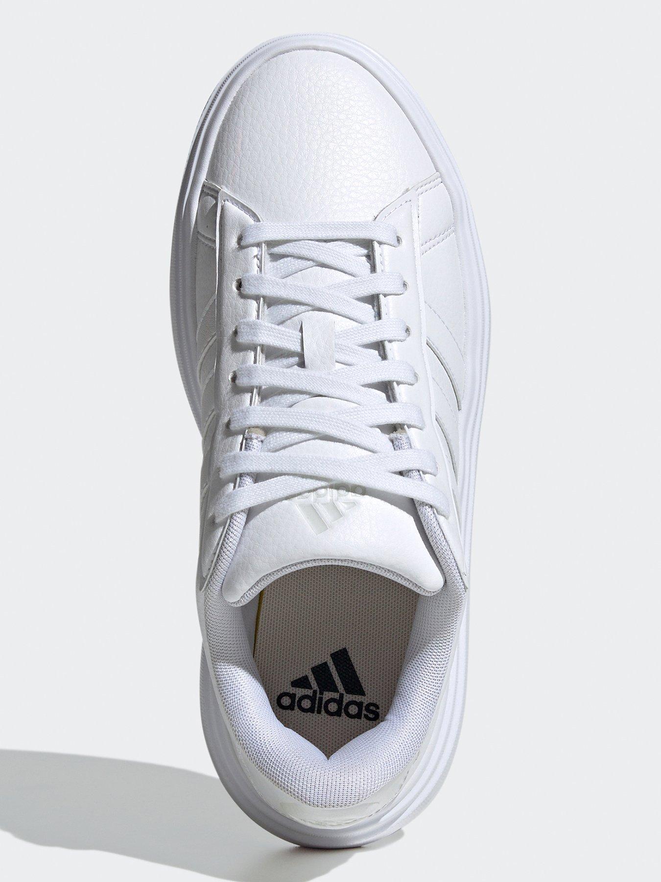 adidas Sportswear Women's Grand Court Platform Trainers White