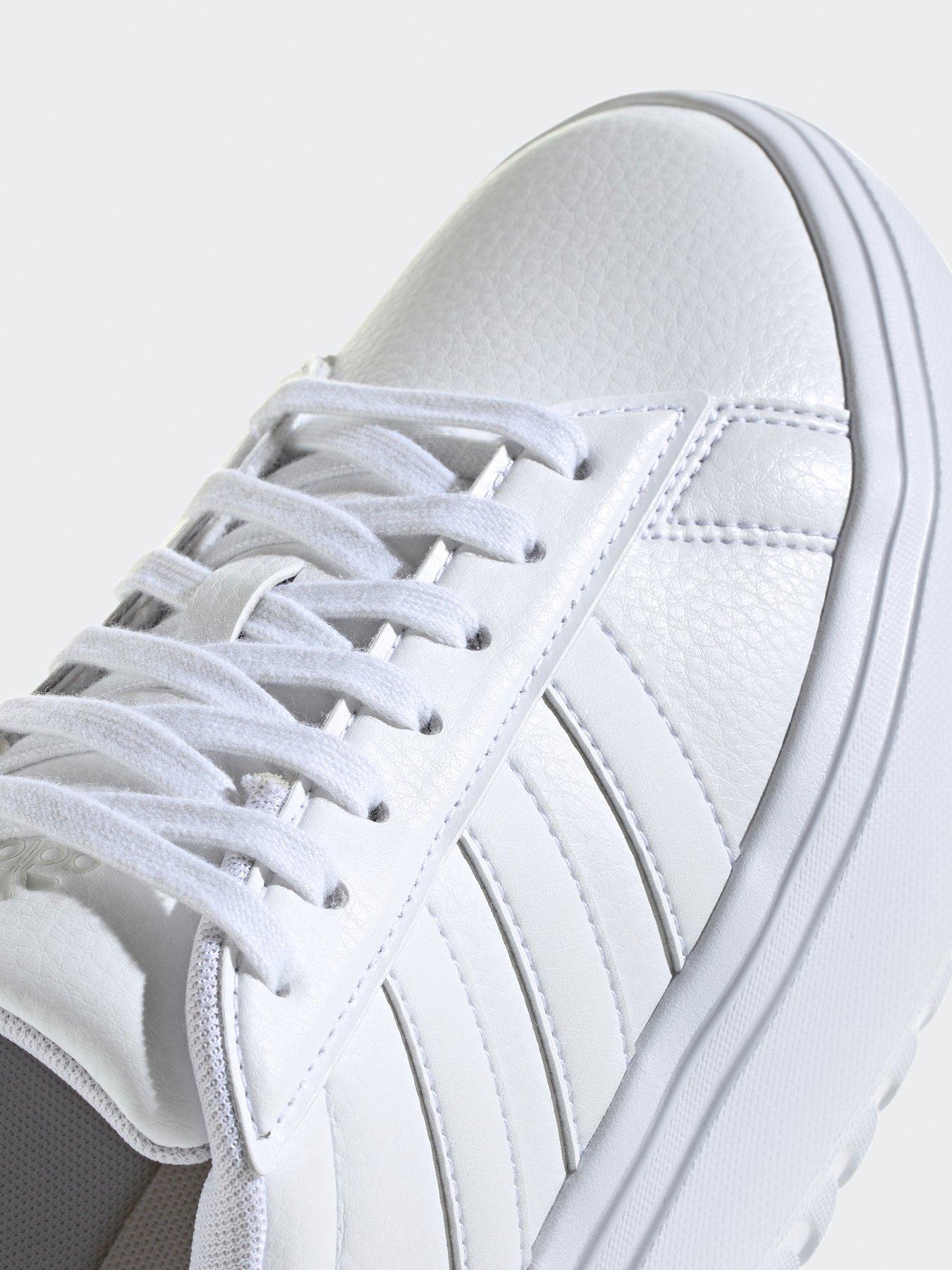 adidas Sportswear Women's Grand Court Platform Trainers White