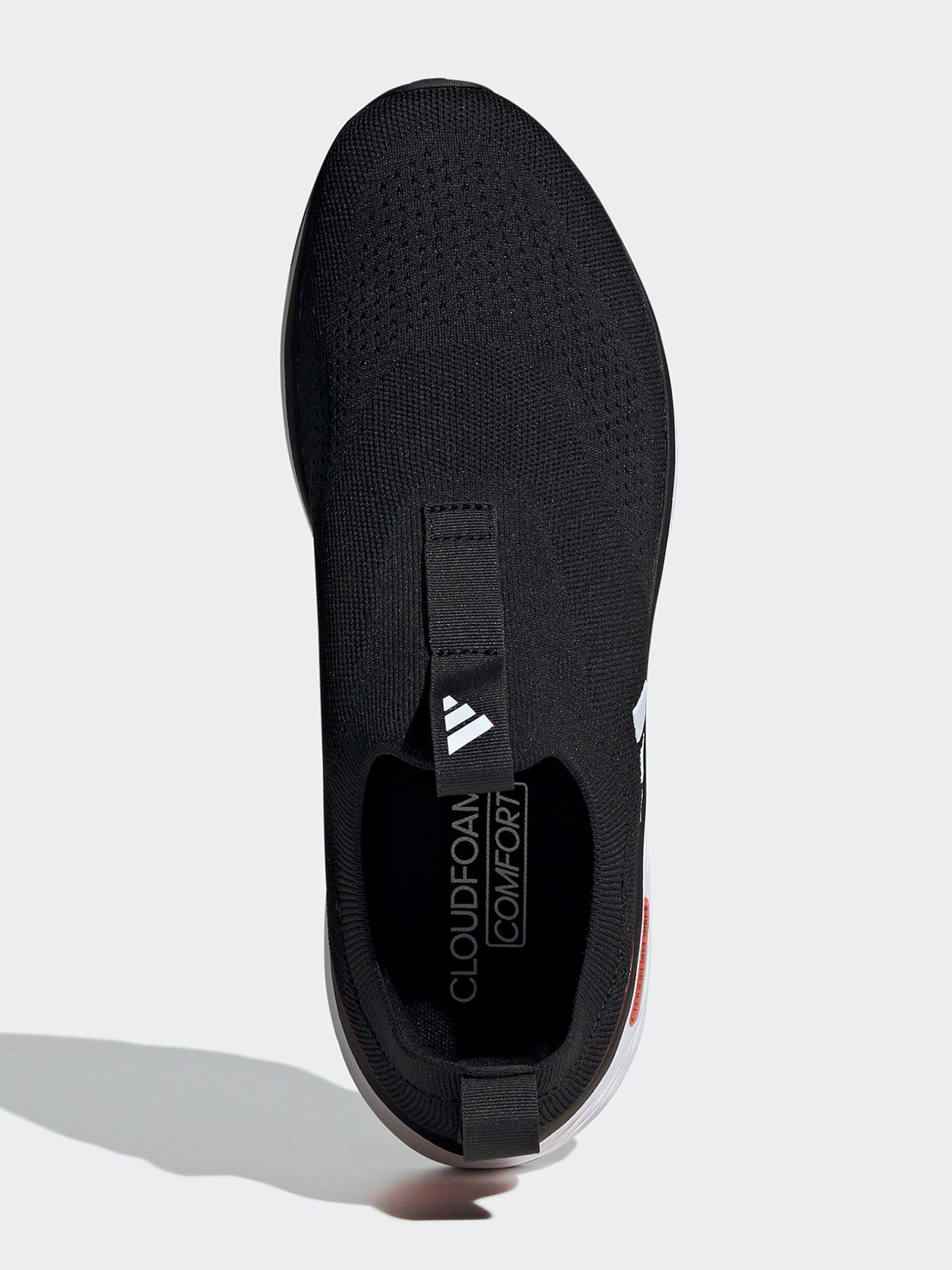adidas Sportswear Men's Cloudfoam Go Sock Trainers Black/Red