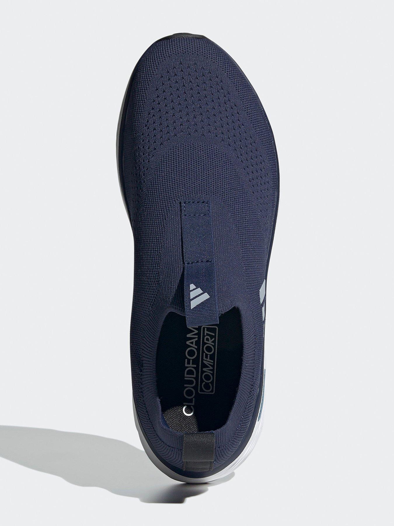 adidas Sportswear Men's Cloudfoam Go Sock Trainers - Dark Blue | Littlewoods