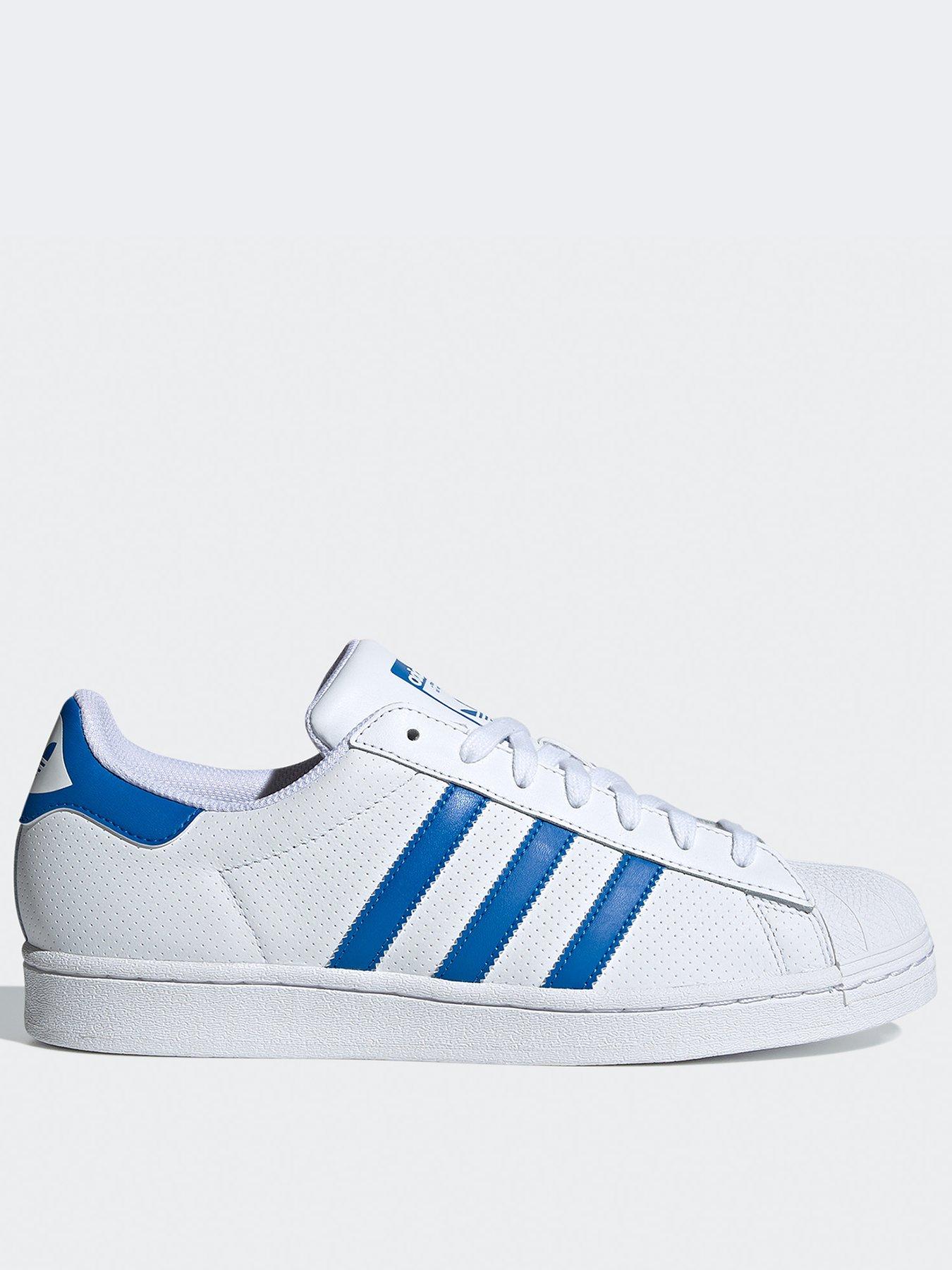 Mens adidas originals white trainers best sale