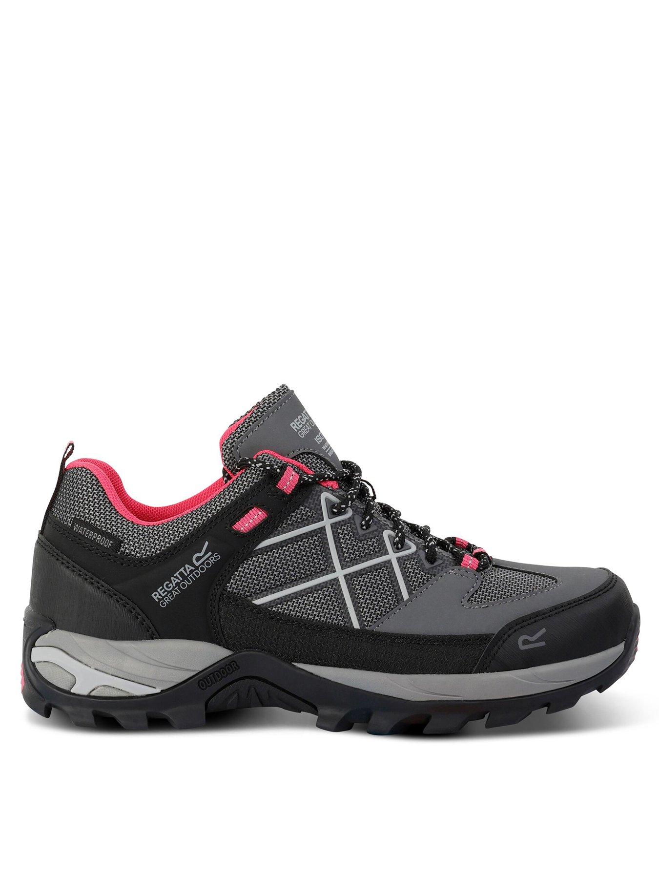 regatta-womens-samaris-low-walking-shoes--greypink