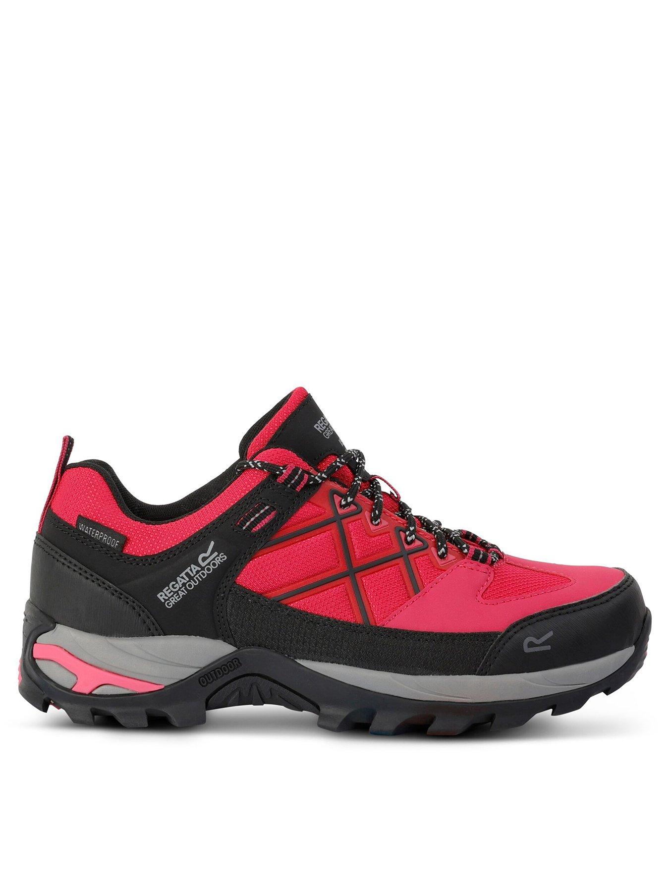 Regatta Womens Samaris Low Walking Shoes - Pink