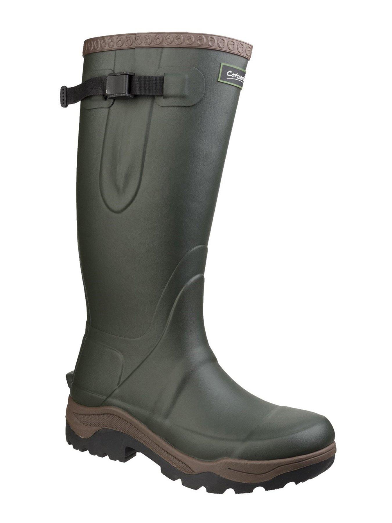  image of cotswold-compass-premium-wellingtons-green