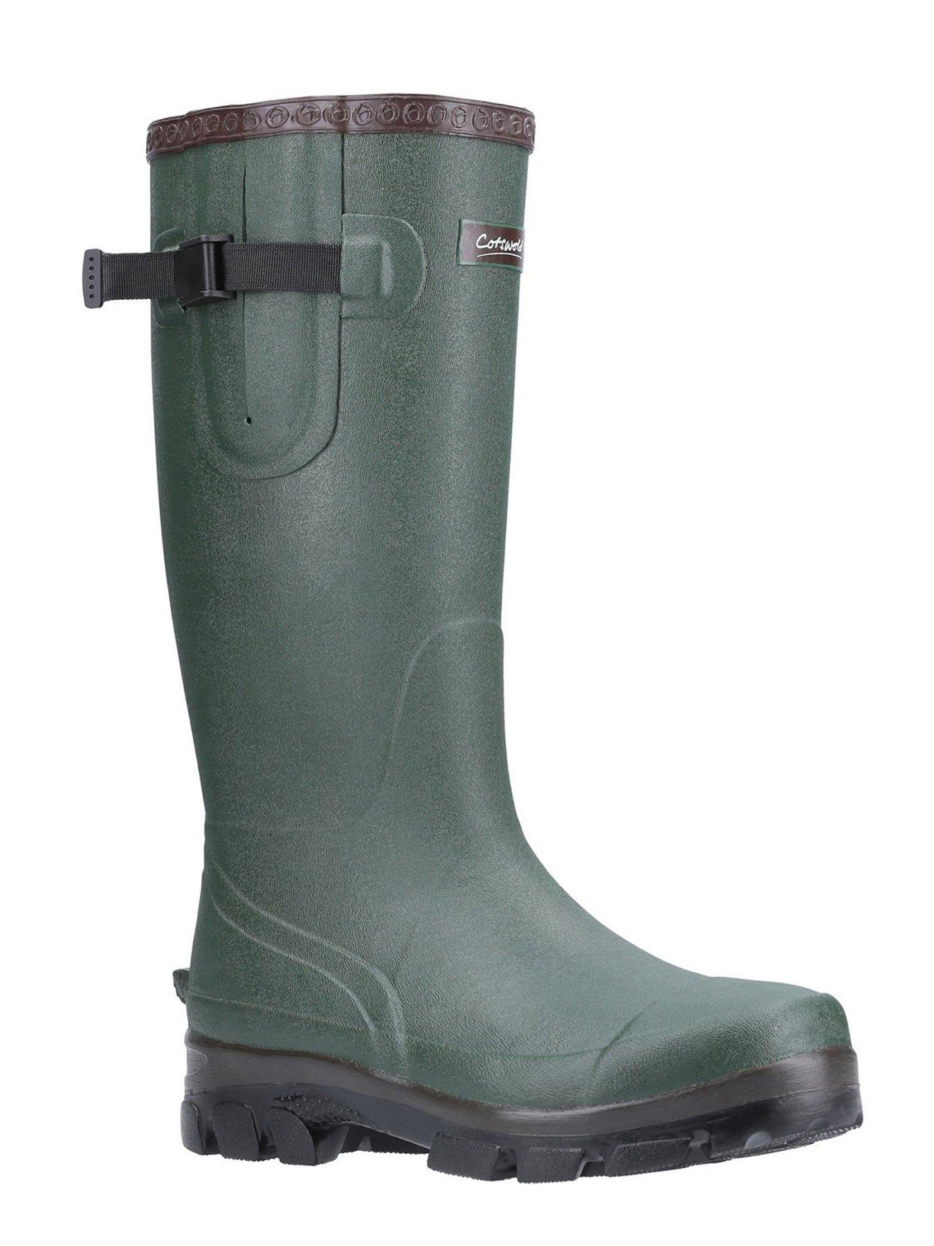  image of cotswold-grange-premium-wellingtons-green